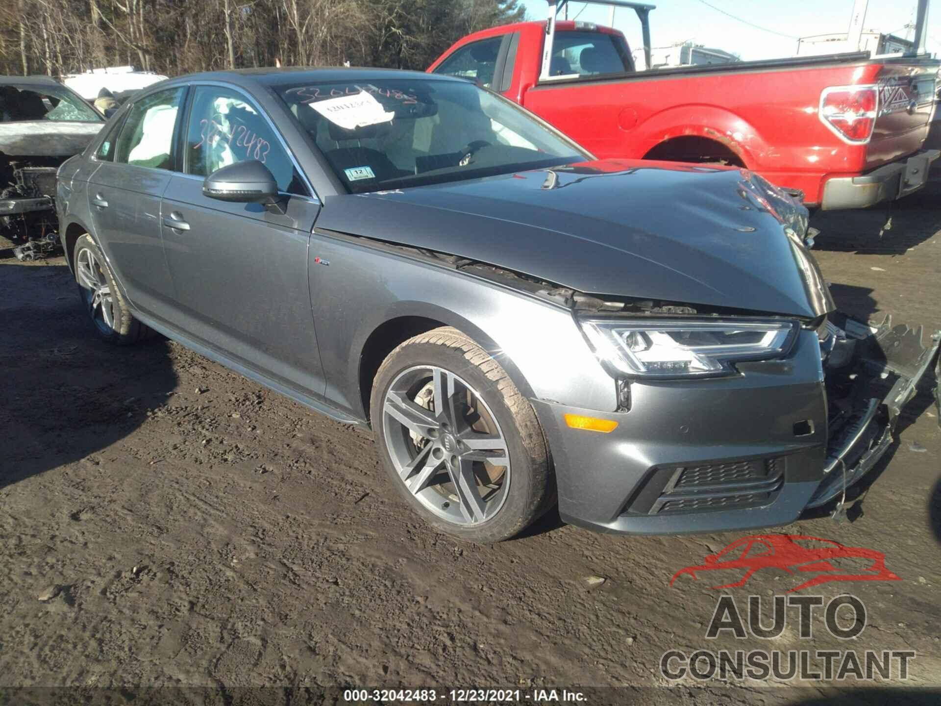 AUDI A4 2017 - WAUENAF42HN026957