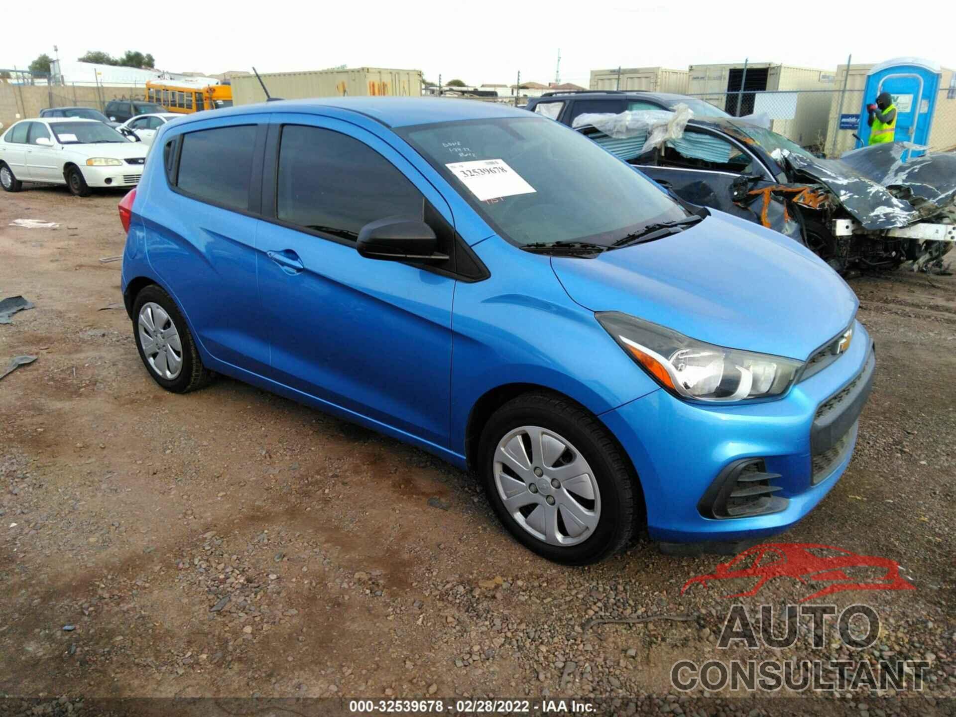 CHEVROLET SPARK 2016 - KL8CA6SA6GC619951
