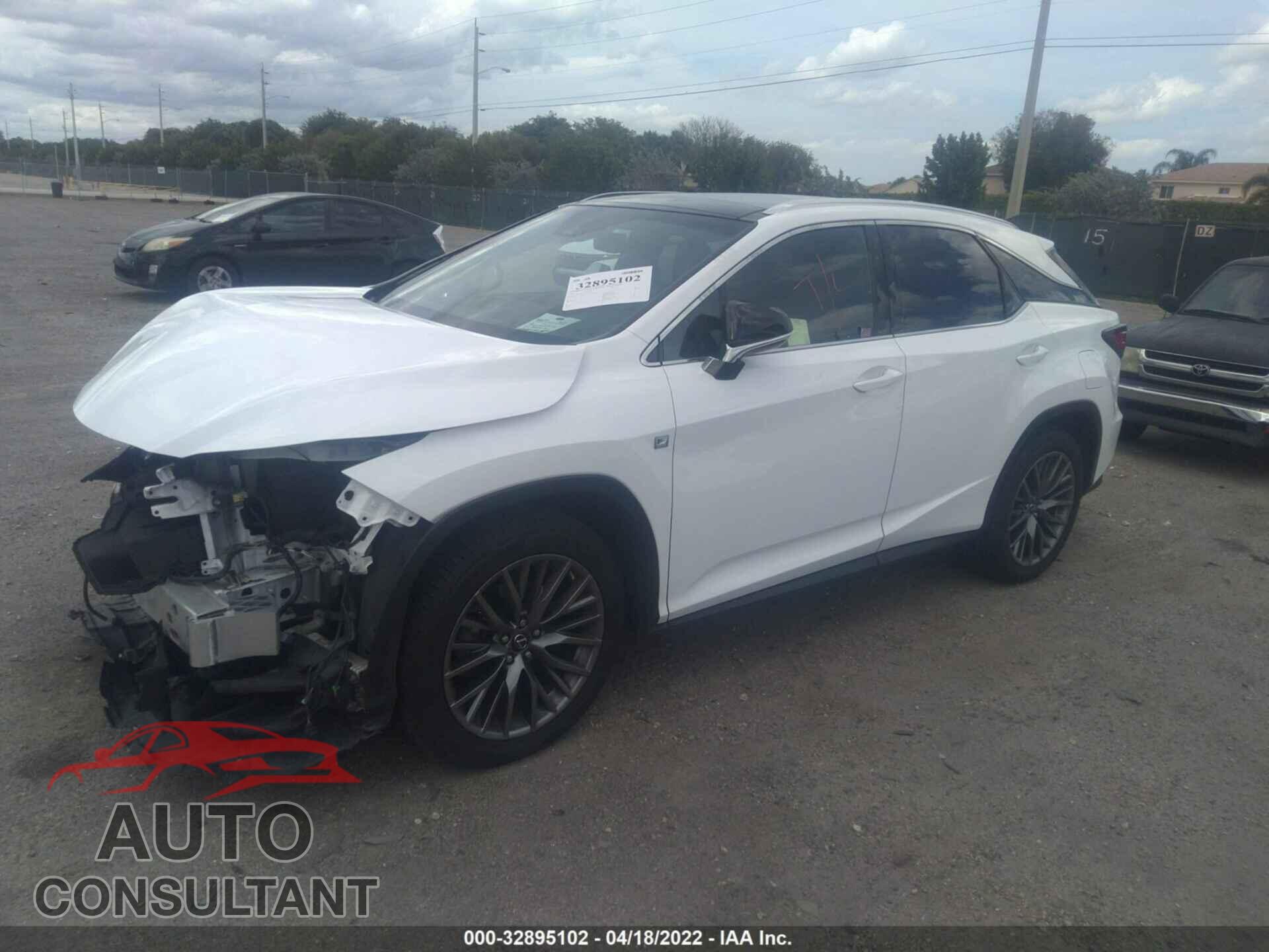 LEXUS RX 2019 - 2T2BZMCA5KC173656