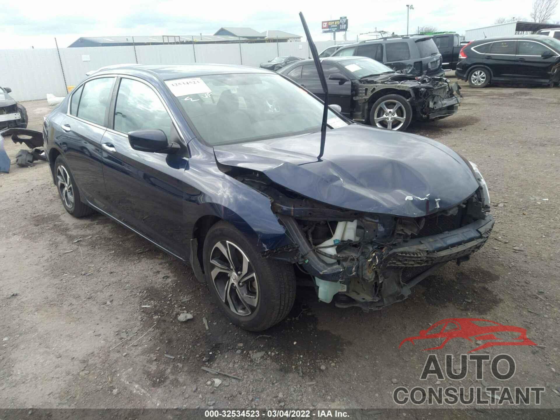 HONDA ACCORD SEDAN 2017 - 1HGCR2F38HA106994