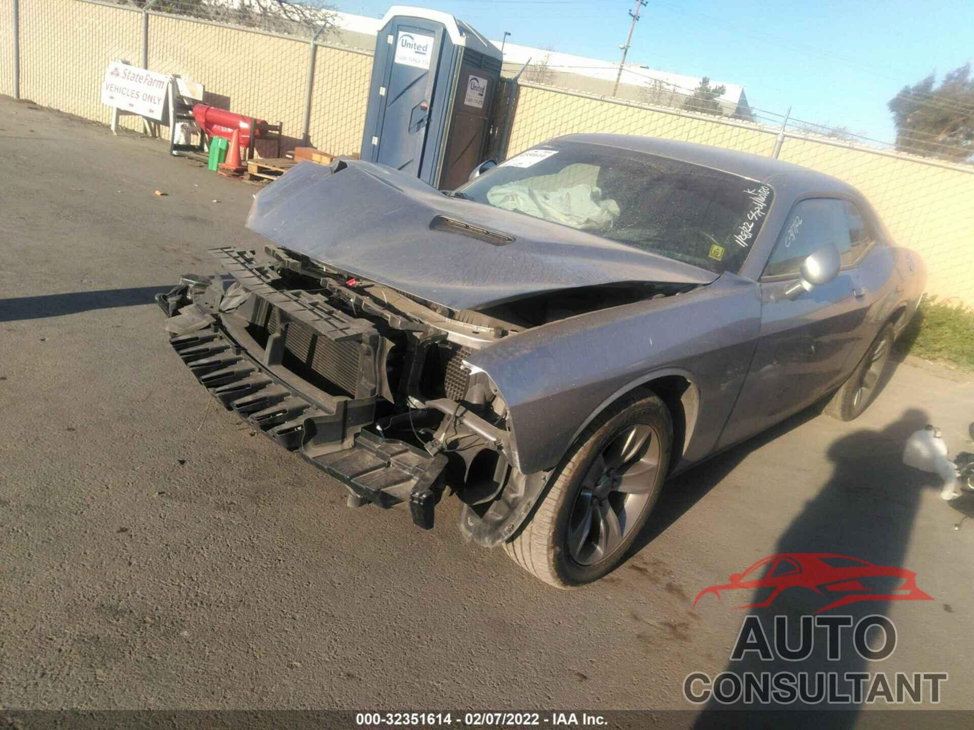 DODGE CHALLENGER 2016 - 2C3CDZAG2GH221191