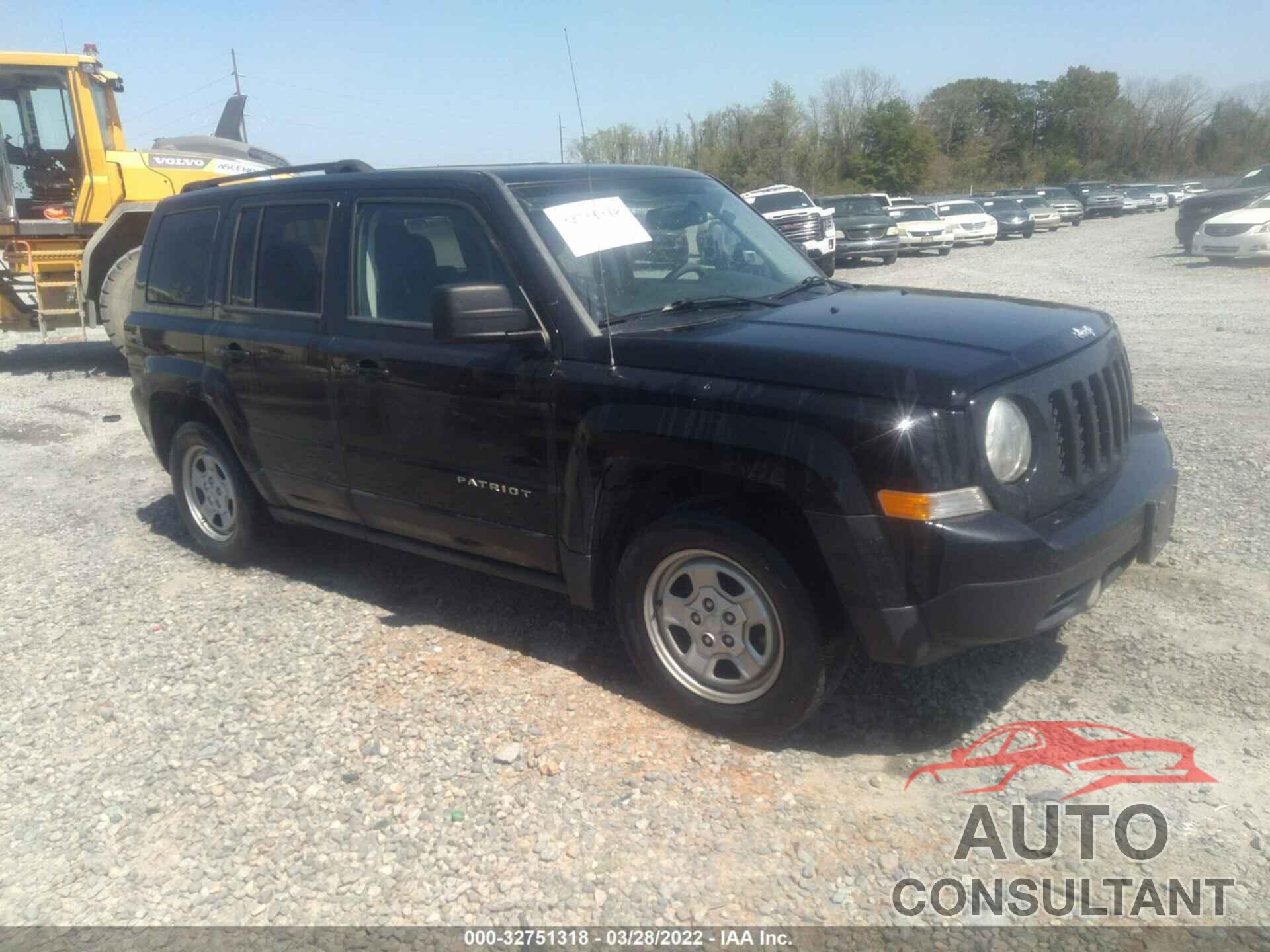 JEEP PATRIOT 2017 - 1C4NJPBA3HD115987