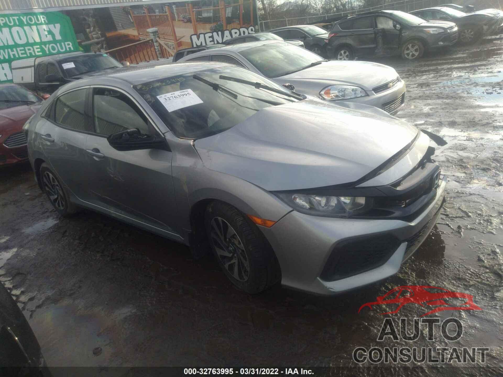 HONDA CIVIC HATCHBACK 2017 - SHHFK7H27HU217463