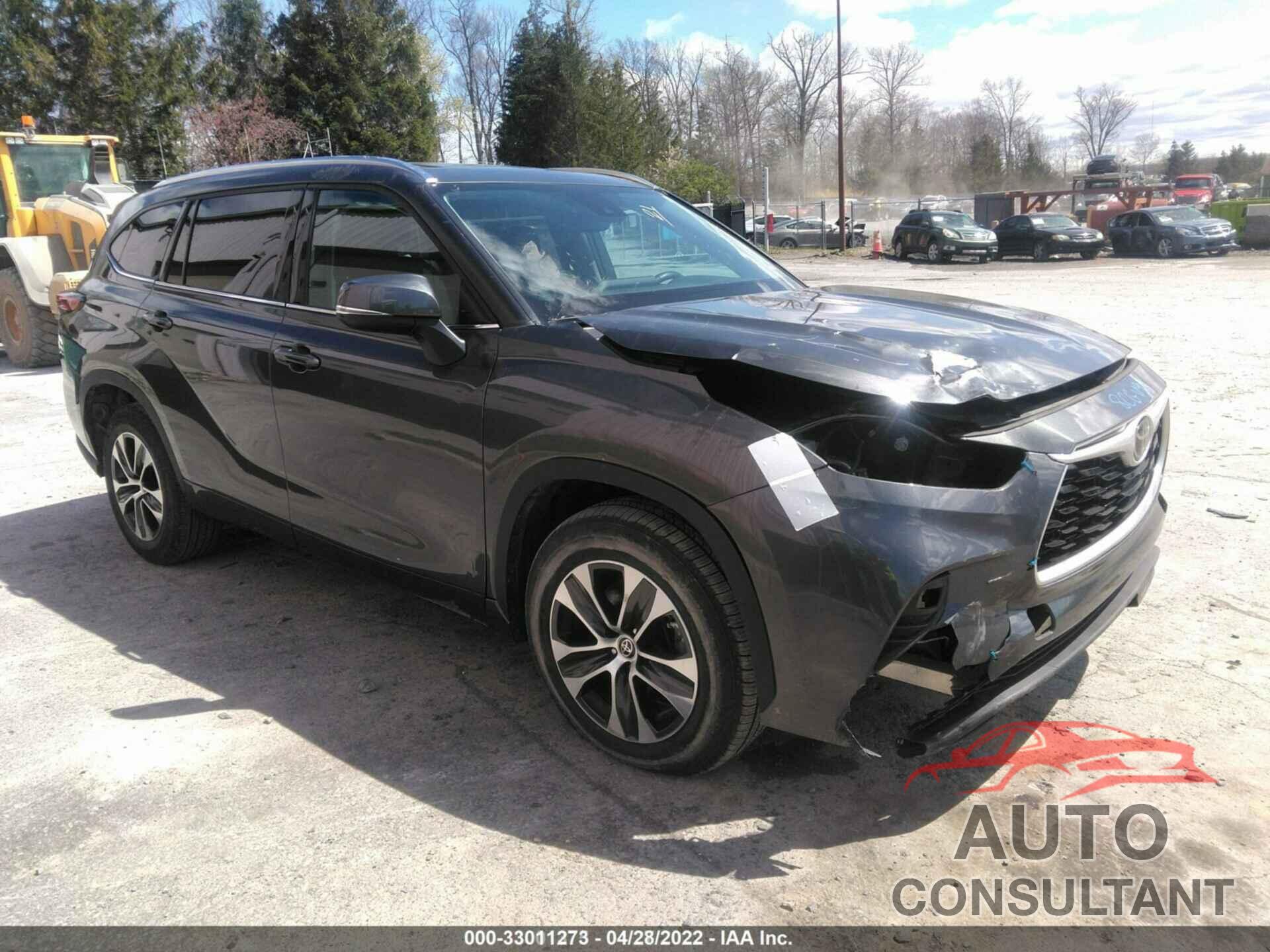 TOYOTA HIGHLANDER 2021 - 5TDGZRAH8MS516204