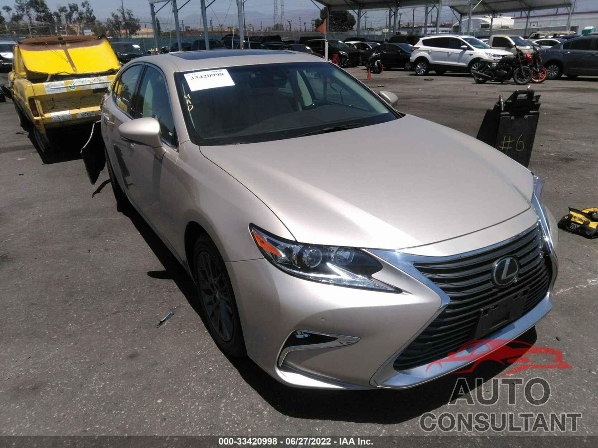 LEXUS ES 2018 - 58ABK1GGXJU098772