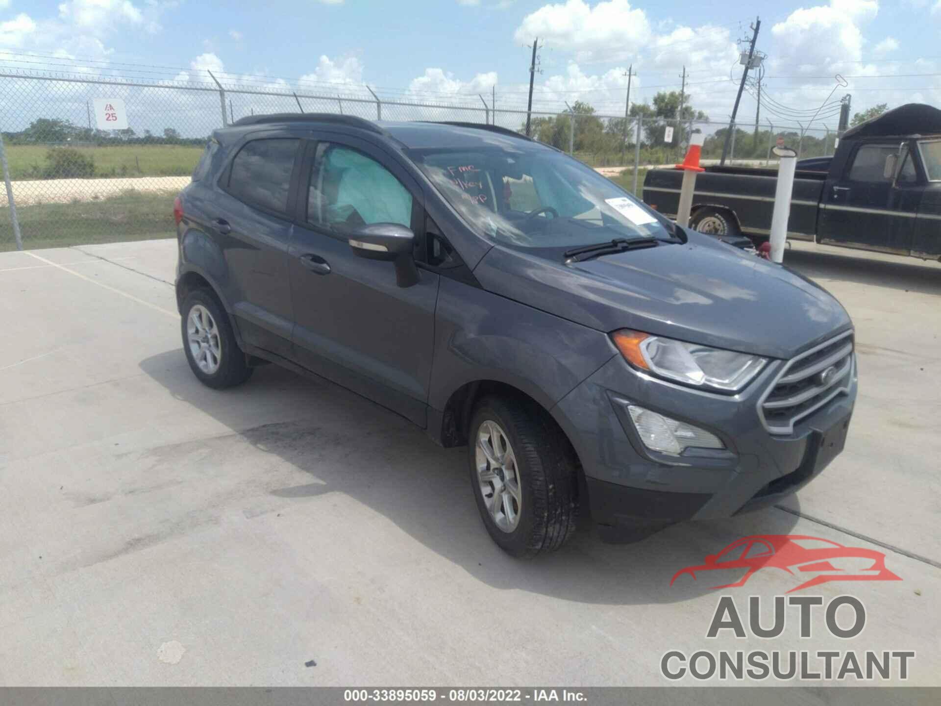 FORD ECOSPORT 2018 - MAJ3P1TE0JC219827