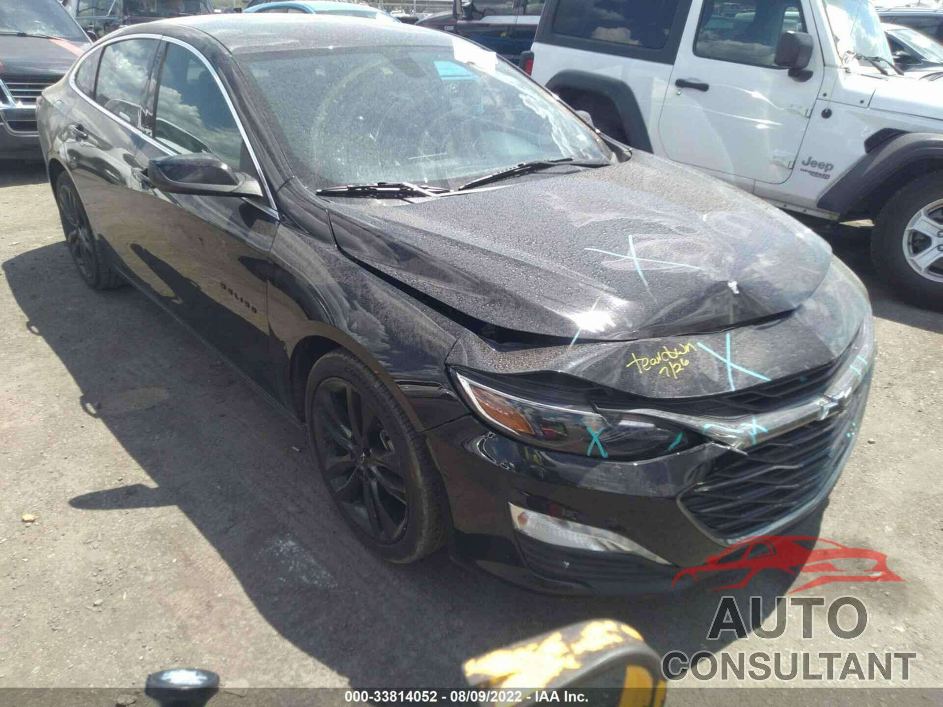 CHEVROLET MALIBU 2020 - 1G1ZD5ST3LF124404