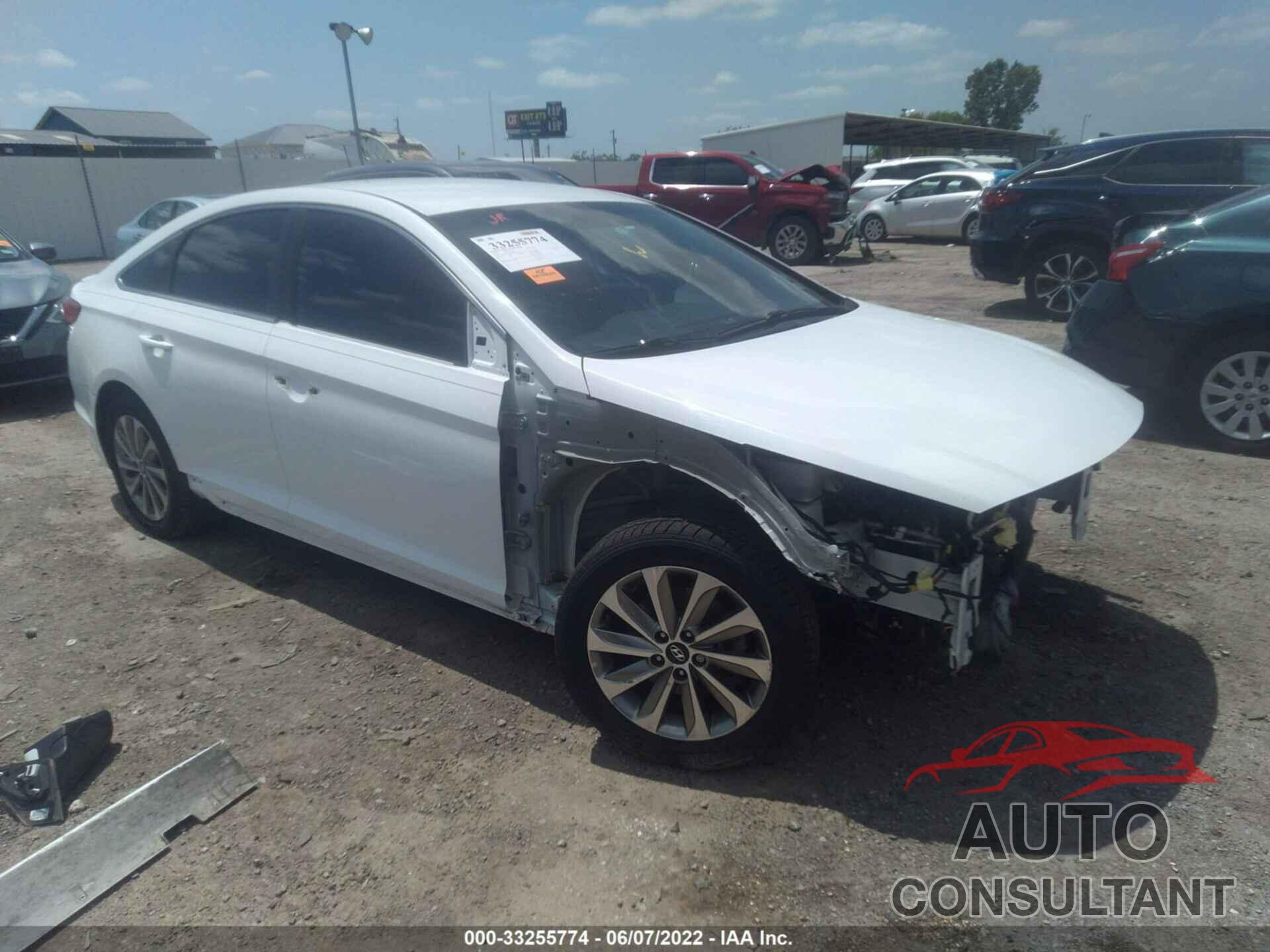 HYUNDAI SONATA 2016 - 5NPE34AF4GH399631