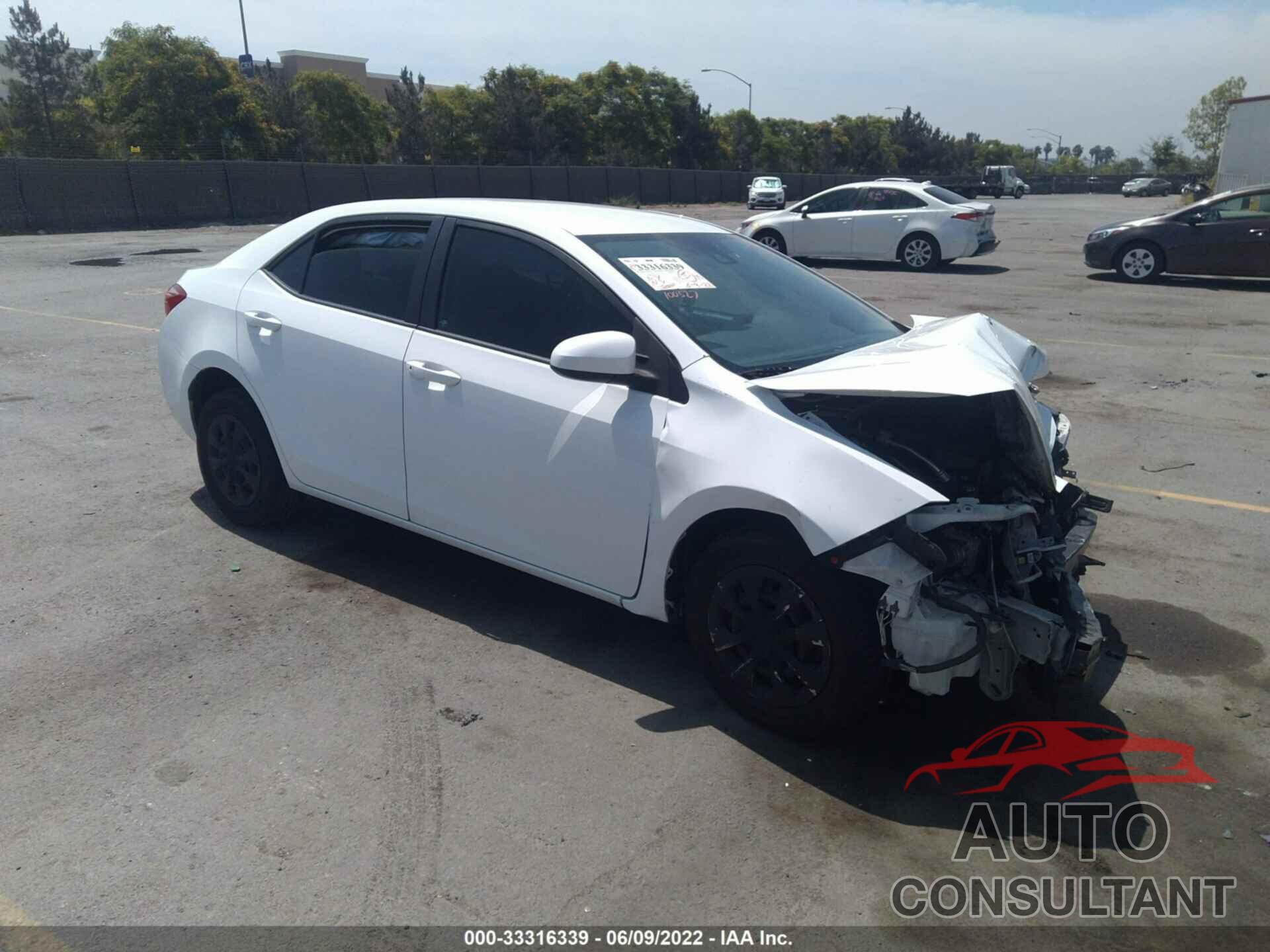 TOYOTA COROLLA 2017 - 5YFBURHE6HP695541