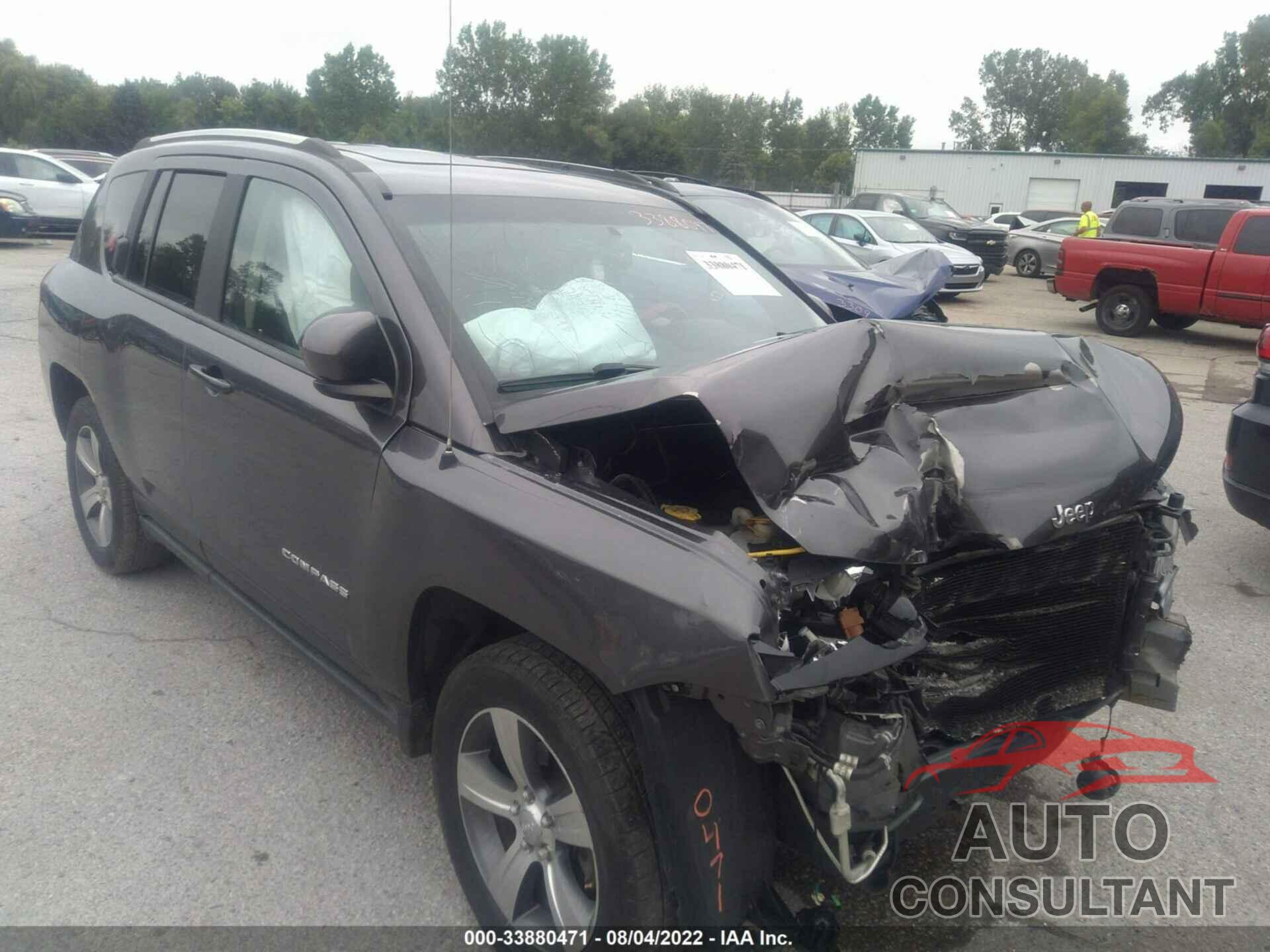 JEEP COMPASS 2017 - 1C4NJDEB7HD192803