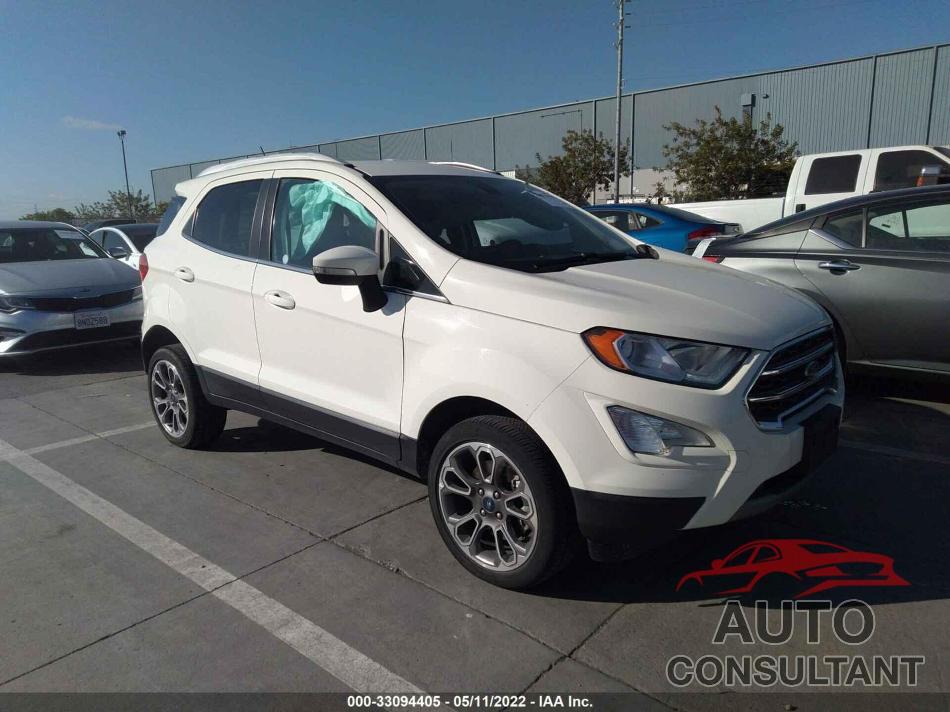 FORD ECOSPORT 2020 - MAJ6S3KL0LC354056
