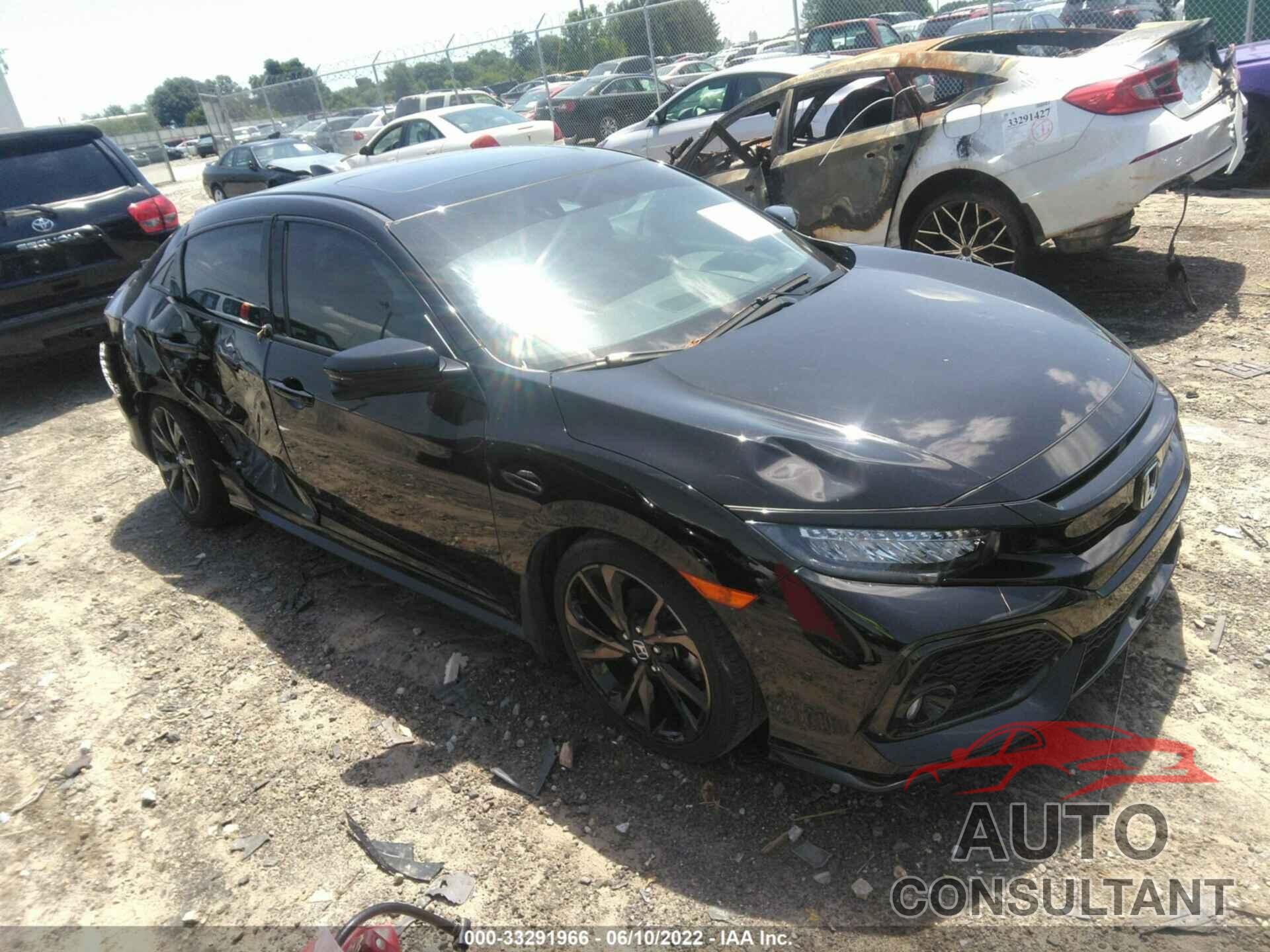HONDA CIVIC HATCHBACK 2019 - SHHFK7H94KU224973