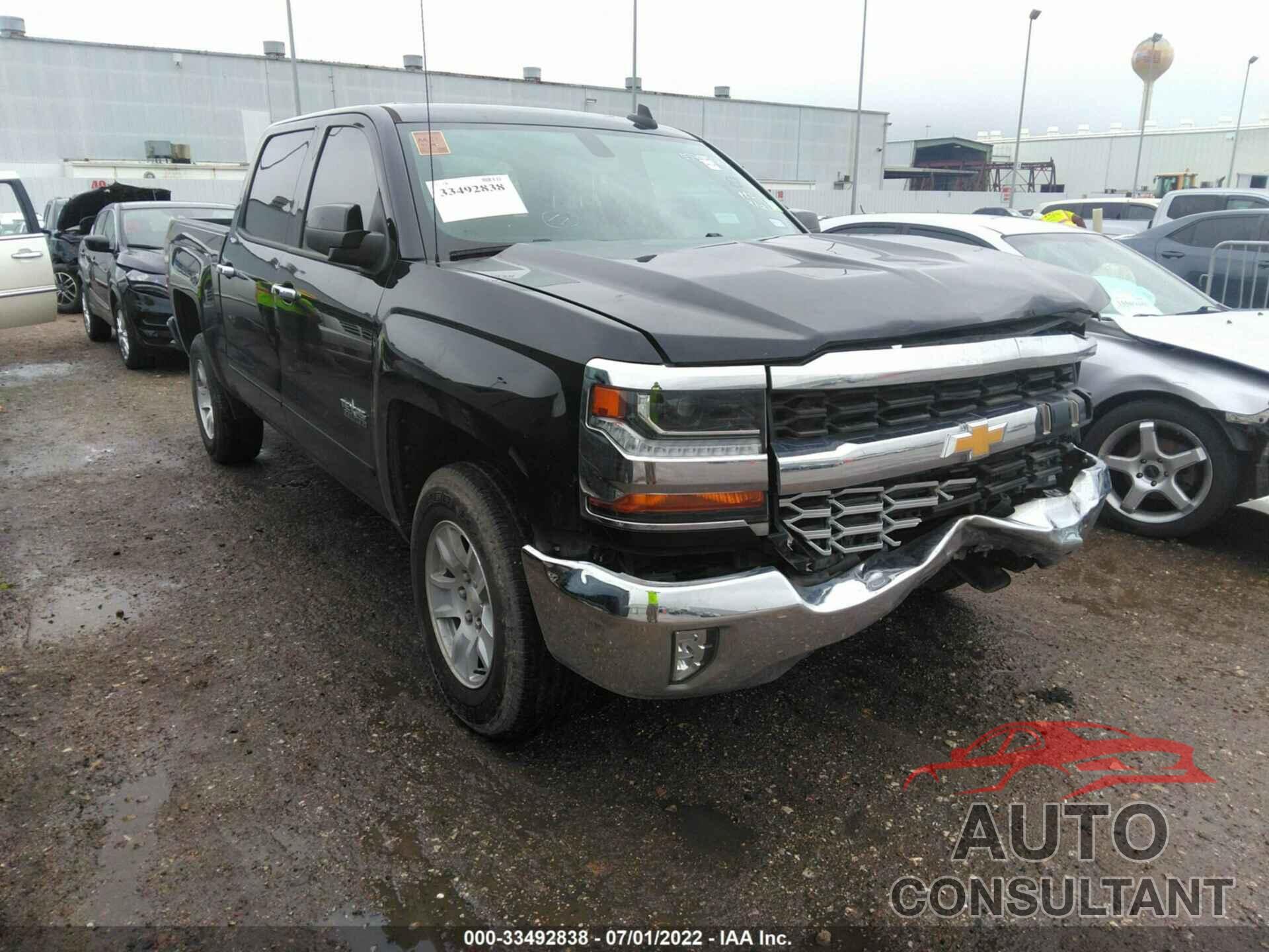 CHEVROLET SILVERADO 1500 2018 - 3GCUCRER3JG437461