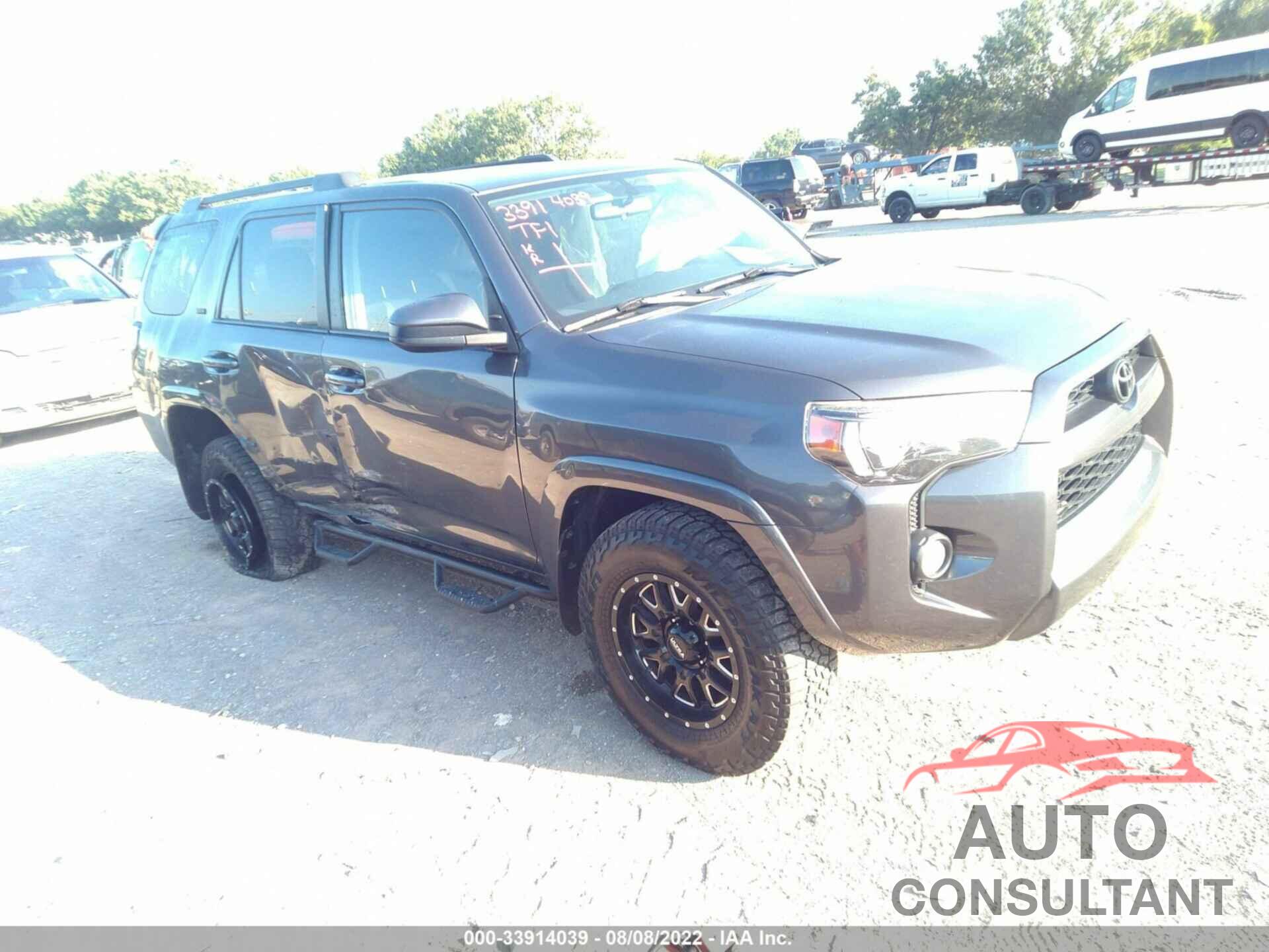 TOYOTA 4RUNNER 2016 - JTEBU5JR5G5347615