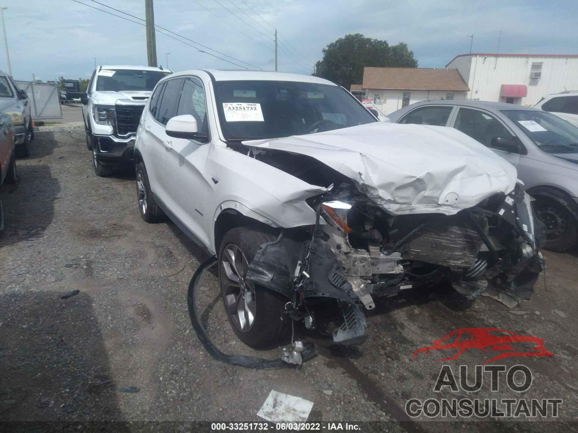 BMW X3 2017 - 5UXWX9C57H0T02963