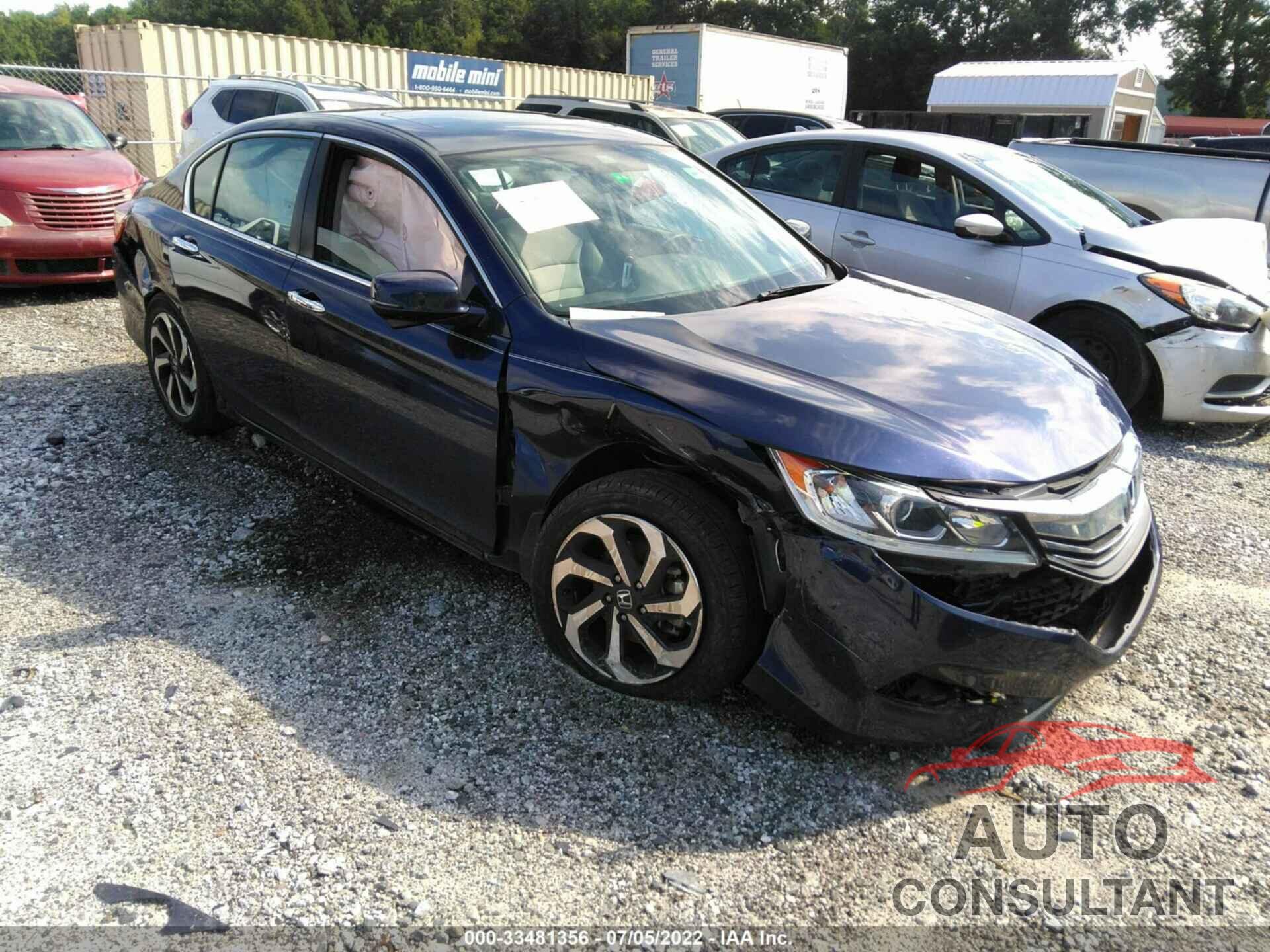 HONDA ACCORD SEDAN 2017 - 1HGCR2F74HA186460