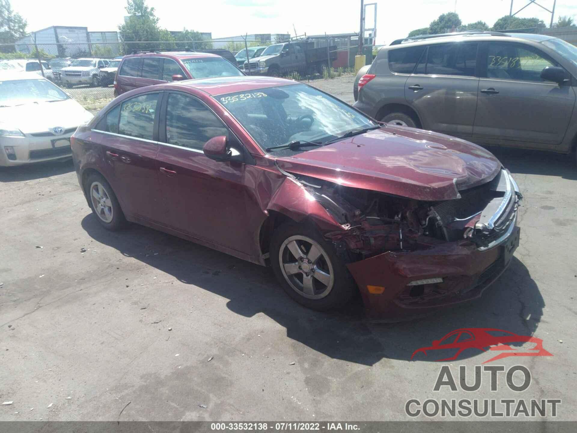 CHEVROLET CRUZE LIMITED 2016 - 1G1PE5SB8G7106086