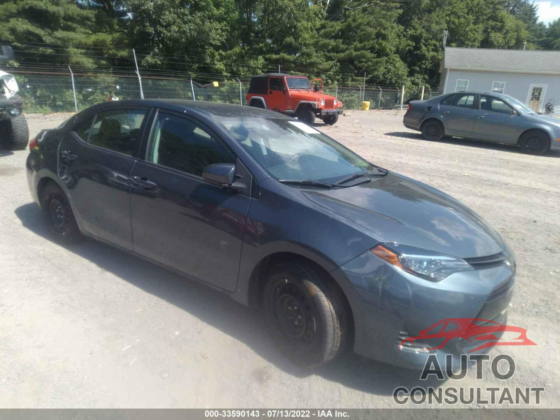 TOYOTA COROLLA 2019 - 2T1BURHE9KC189676