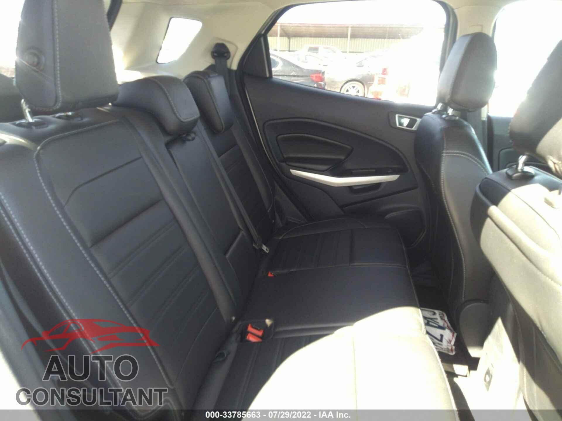 FORD ECOSPORT 2021 - MAJ6S3KL7MC411046