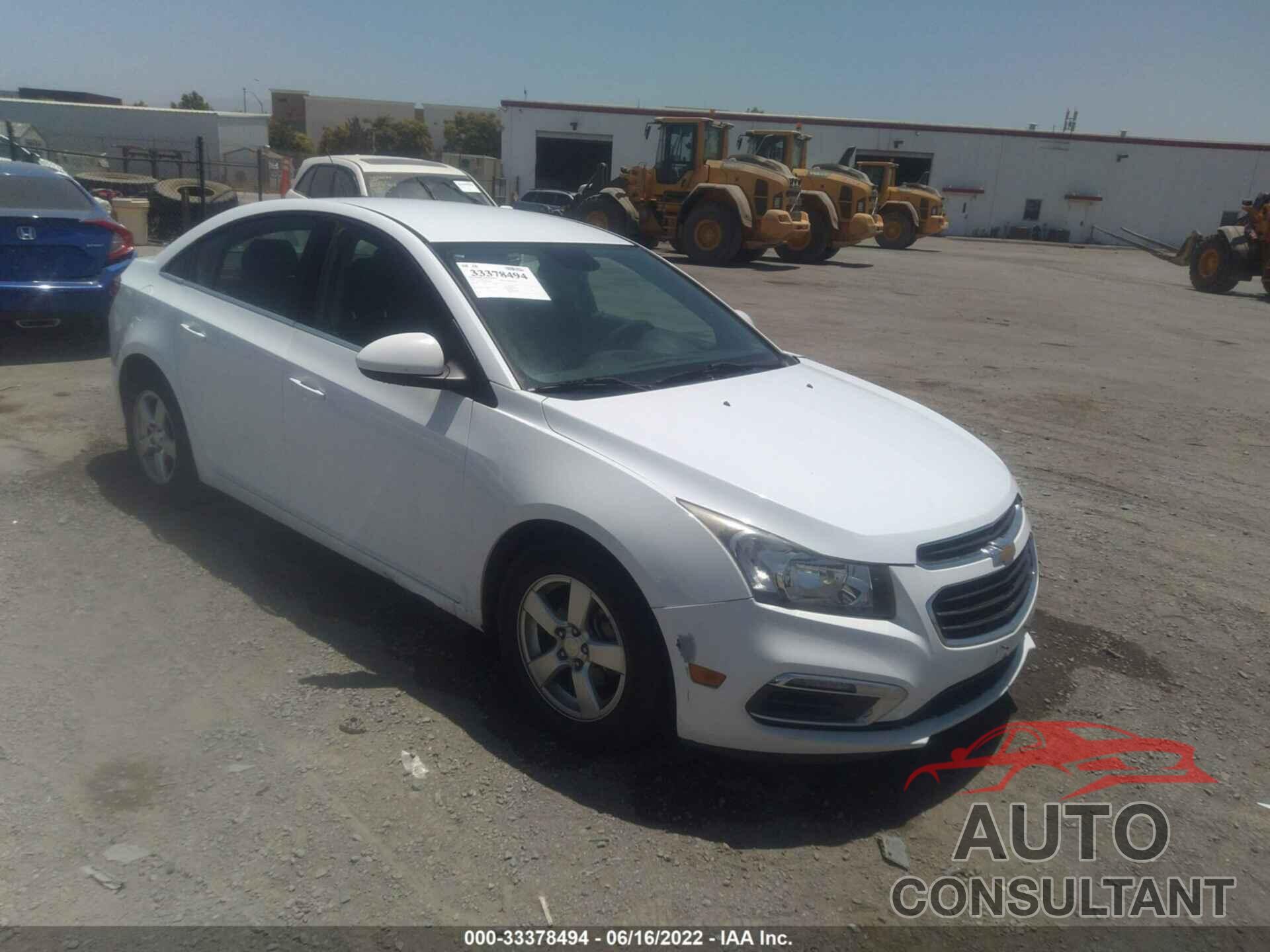 CHEVROLET CRUZE LIMITED 2016 - 1G1PE5SB3G7109848