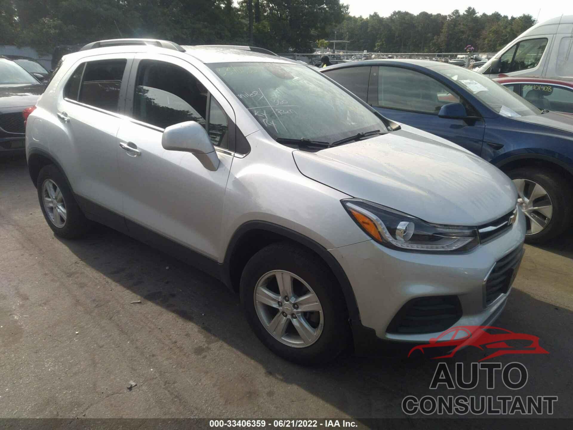 CHEVROLET TRAX 2019 - KL7CJPSB7KB757158