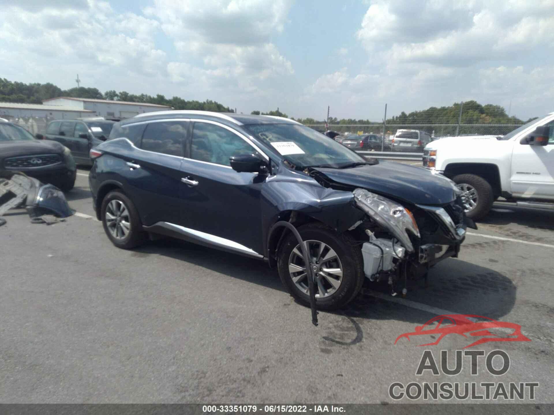 NISSAN MURANO 2017 - 5N1AZ2MHXHN136586