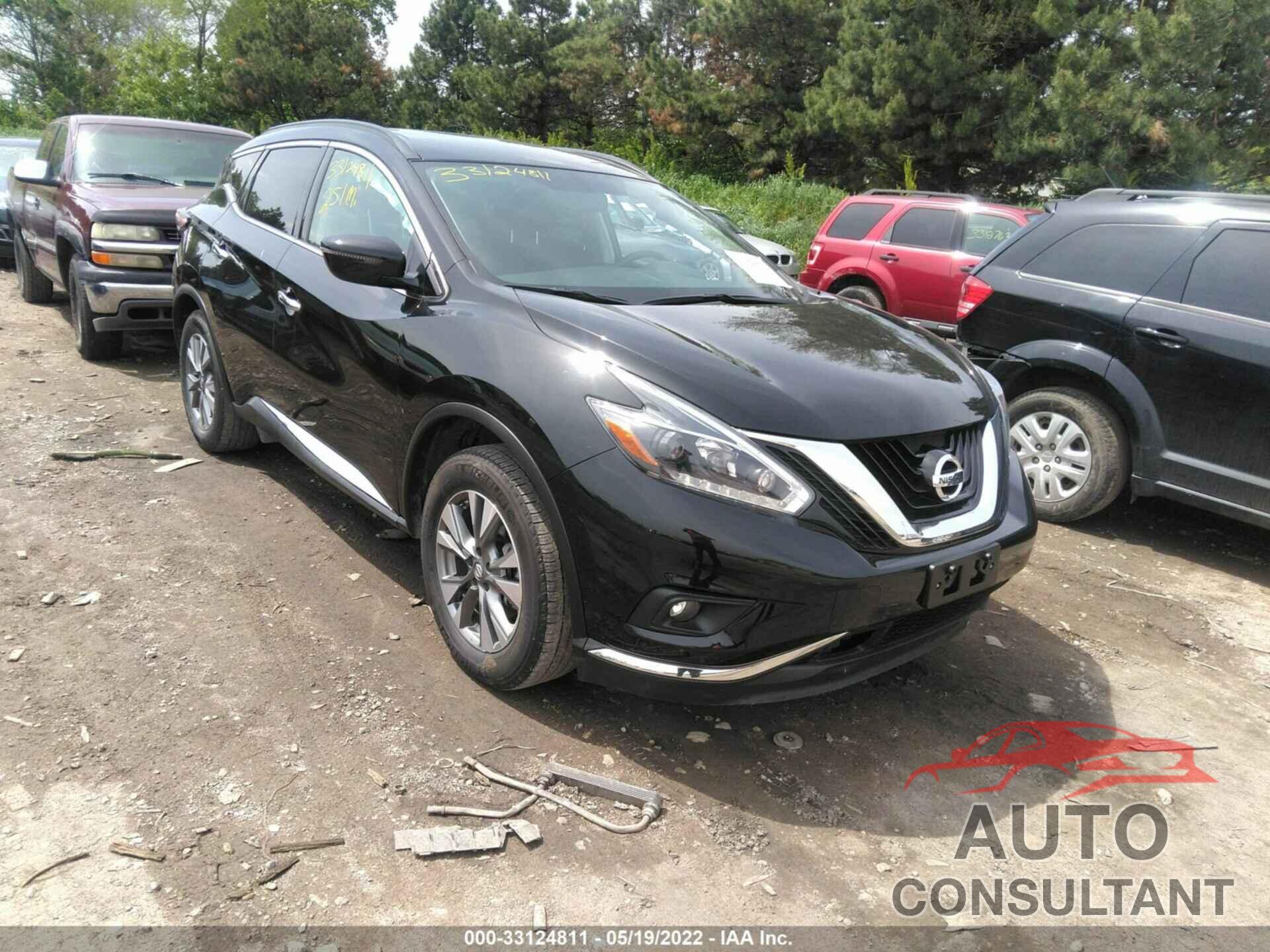 NISSAN MURANO 2018 - 5N1AZ2MH8JN119629