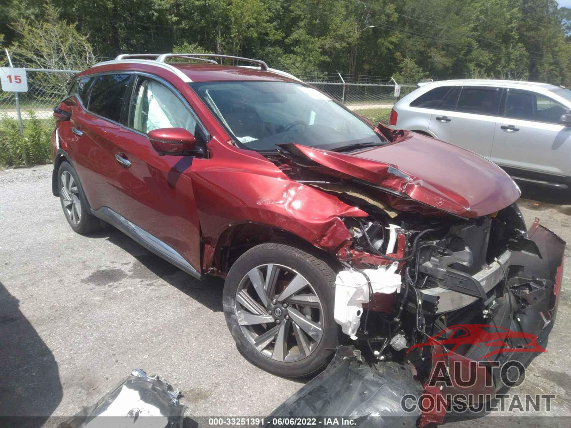 NISSAN MURANO 2019 - 5N1AZ2MJXKN143628