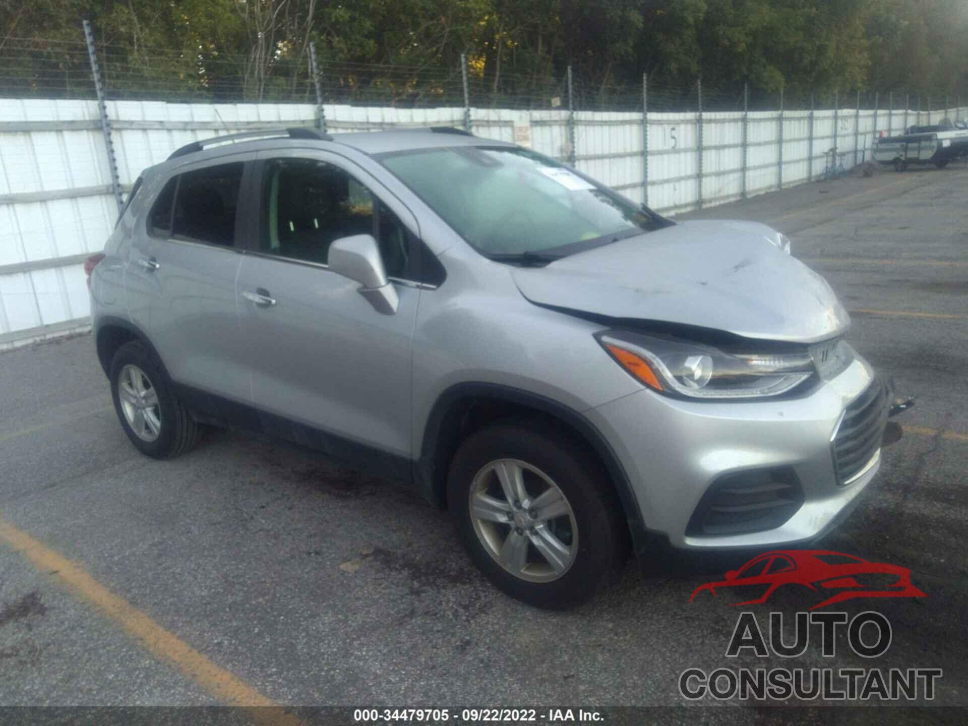 CHEVROLET TRAX 2017 - KL7CJPSB1HB106021