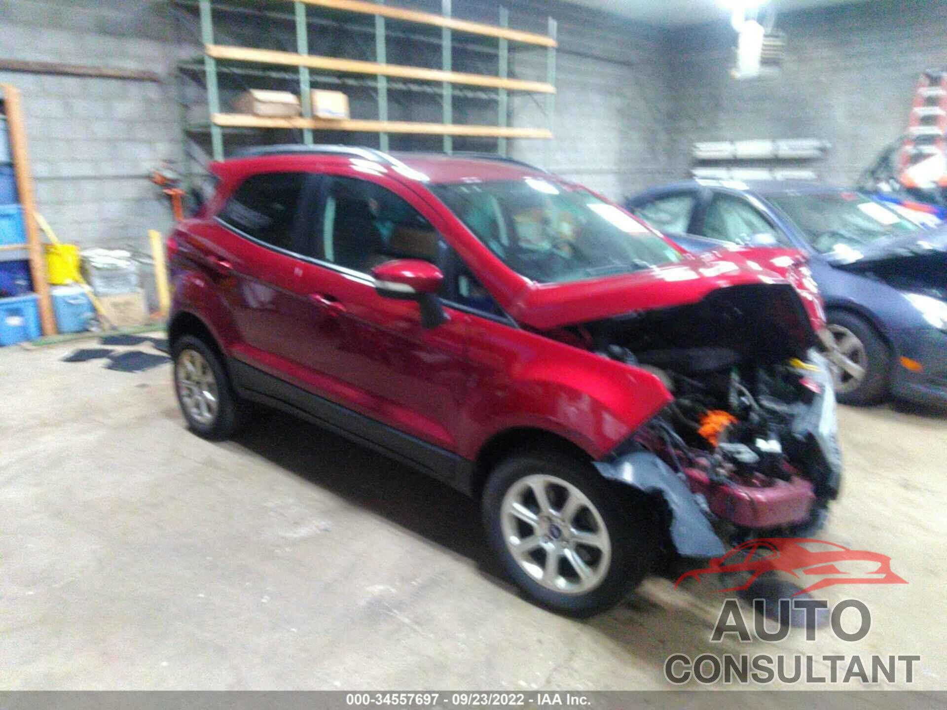 FORD ECOSPORT 2019 - MAJ6S3GL1KC301891