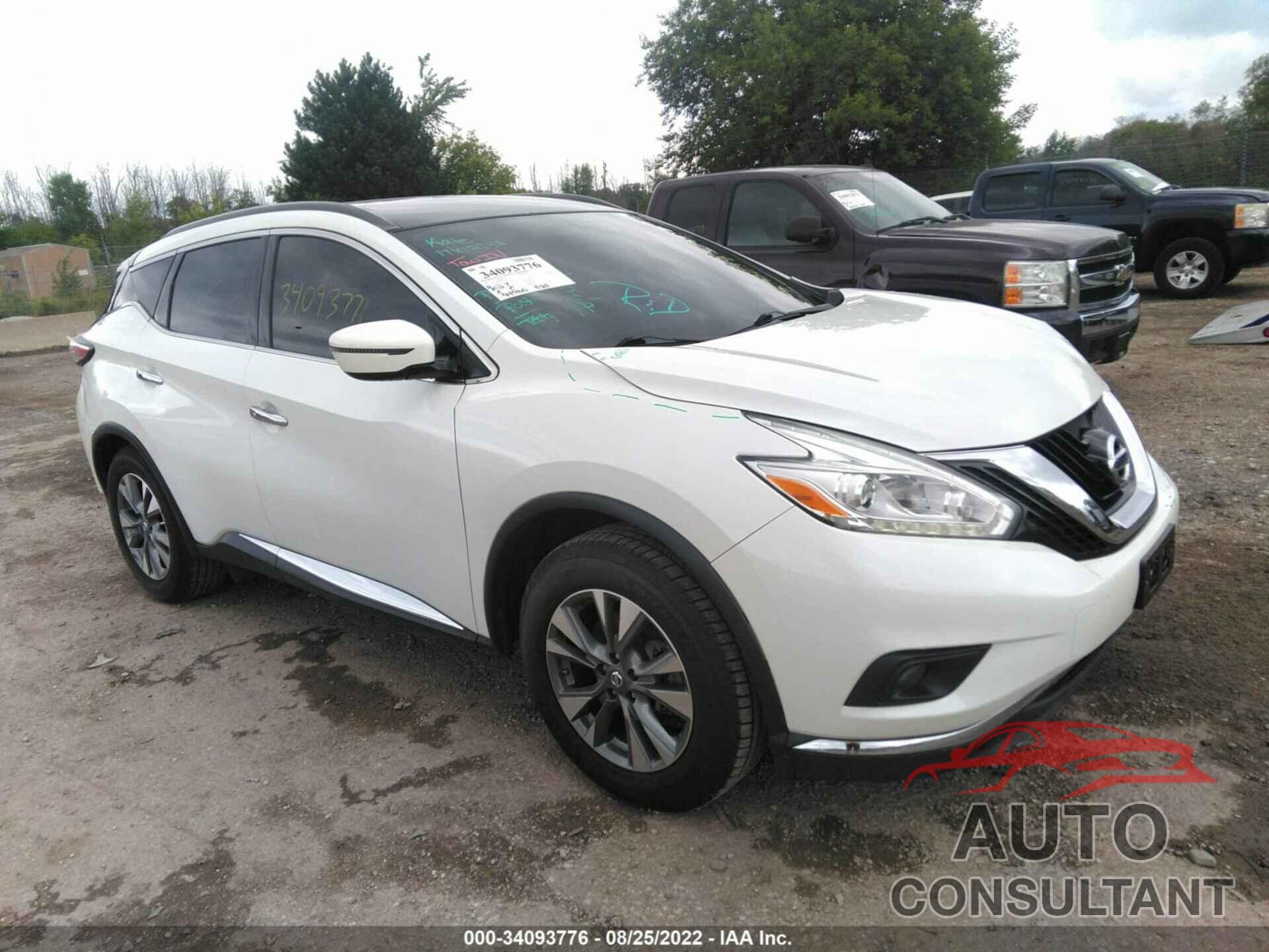 NISSAN MURANO 2017 - 5N1AZ2MH8HN104915