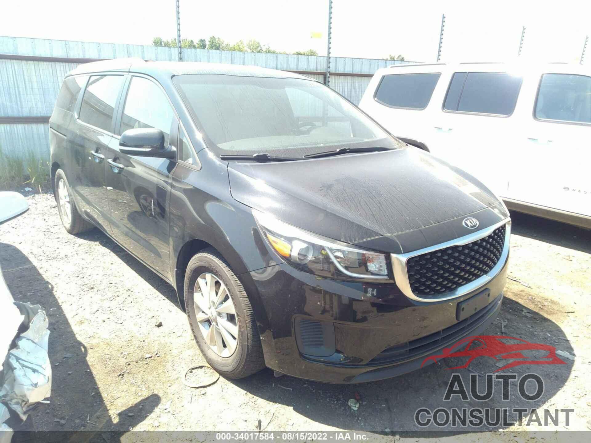 KIA SEDONA 2016 - KNDMB5C18G6099140