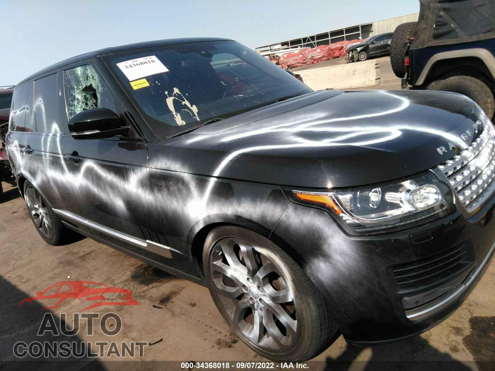 LAND ROVER RANGE ROVER 2016 - SALGS2PF3GA310042