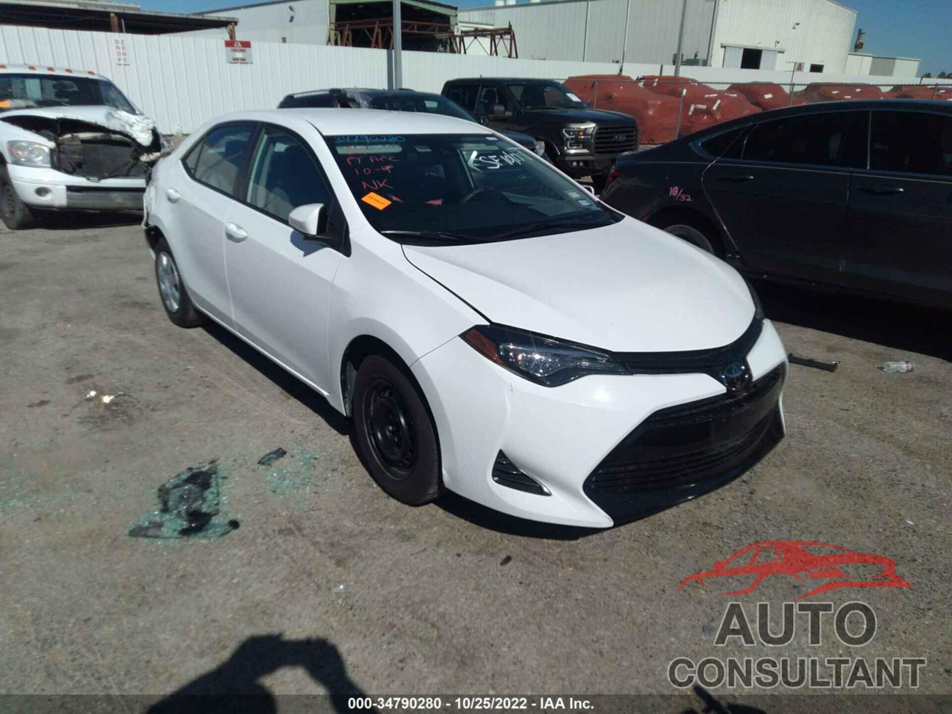 TOYOTA COROLLA 2019 - 5YFBURHE6KP880888