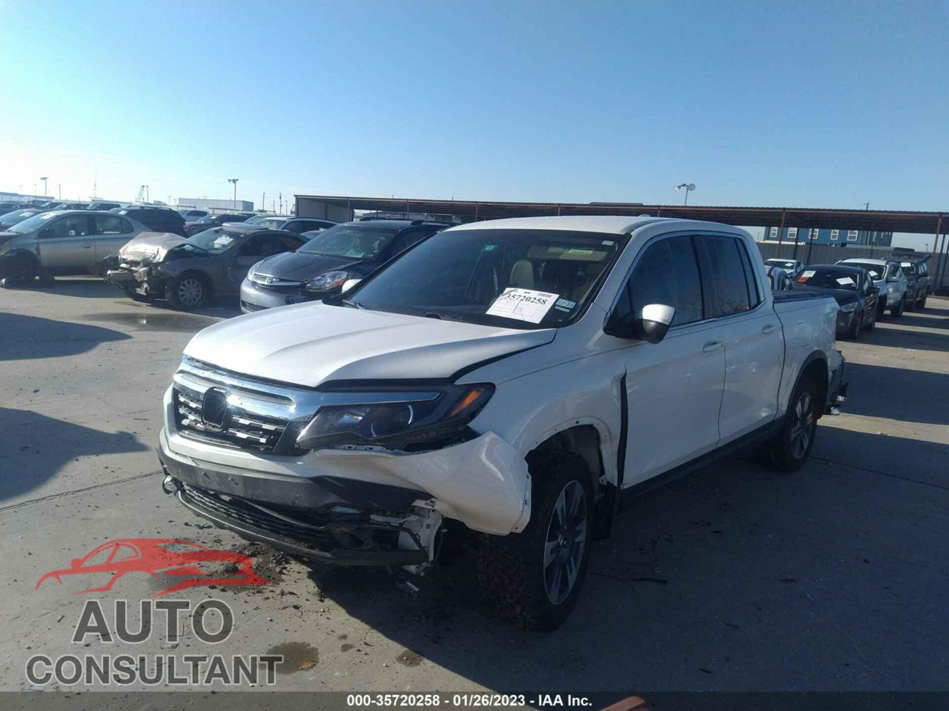 HONDA RIDGELINE 2017 - 5FPYK3F66HB021224