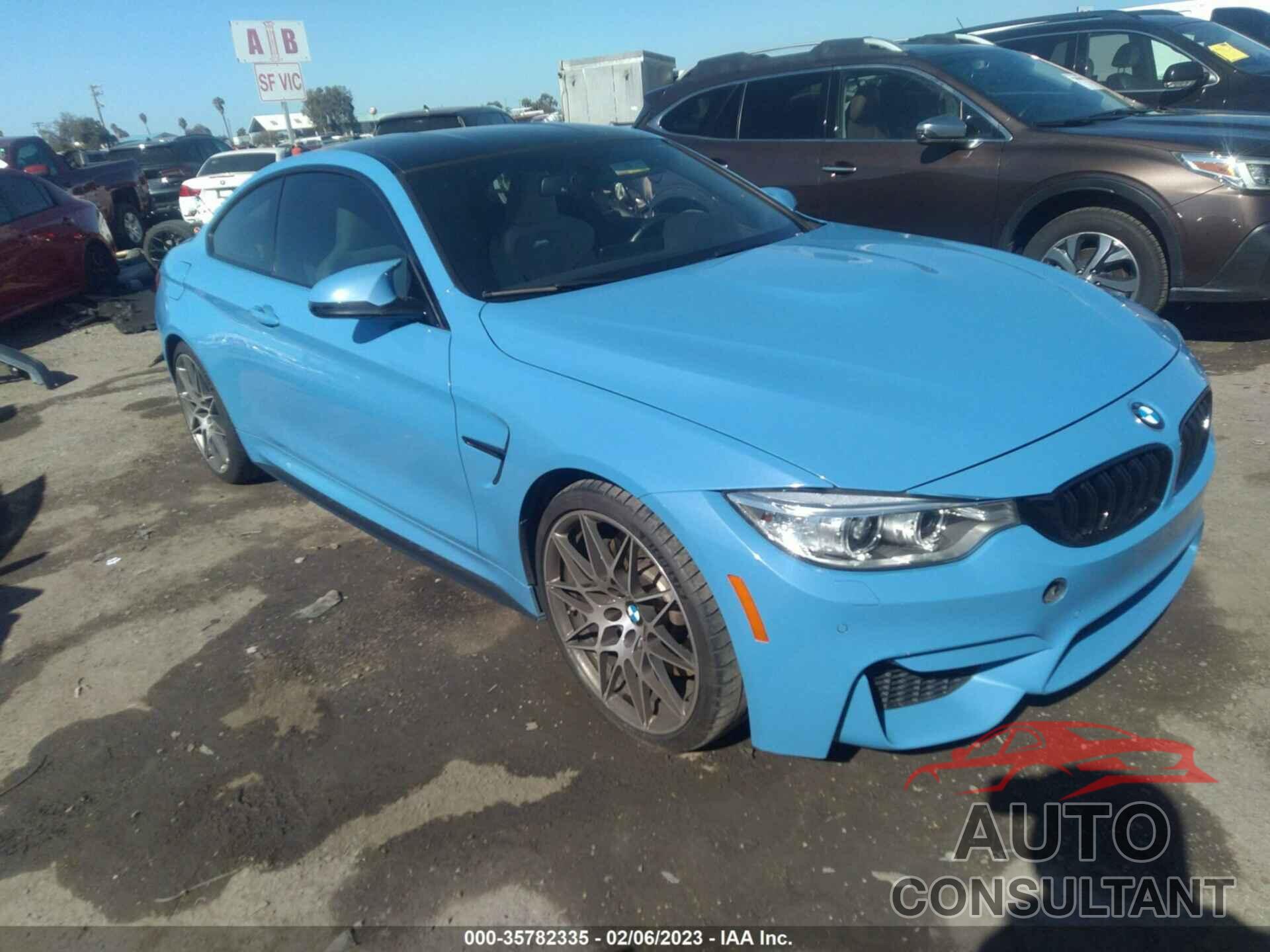 BMW M4 2016 - WBS3R9C58GK708406