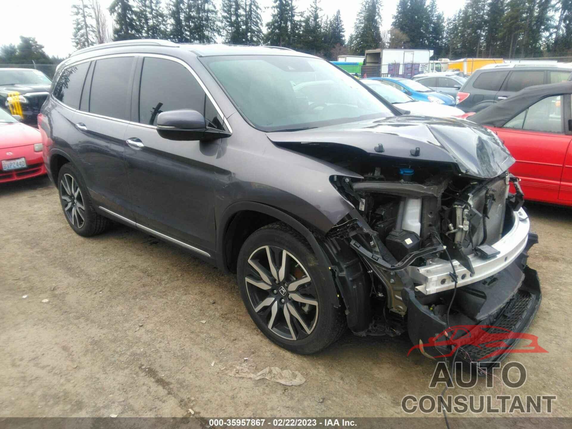 HONDA PILOT 2019 - 5FNYF6H96KB018482