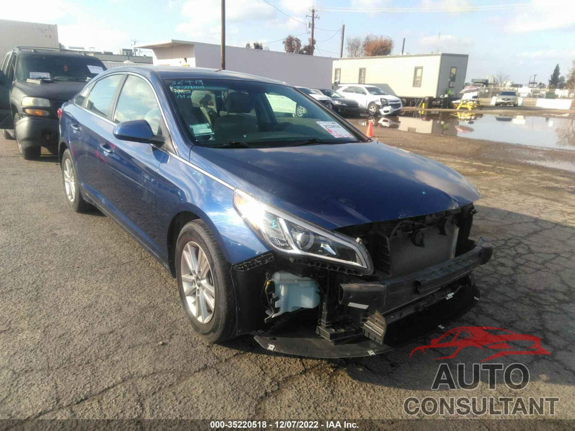 HYUNDAI SONATA 2017 - 5NPE24AF1HH529420