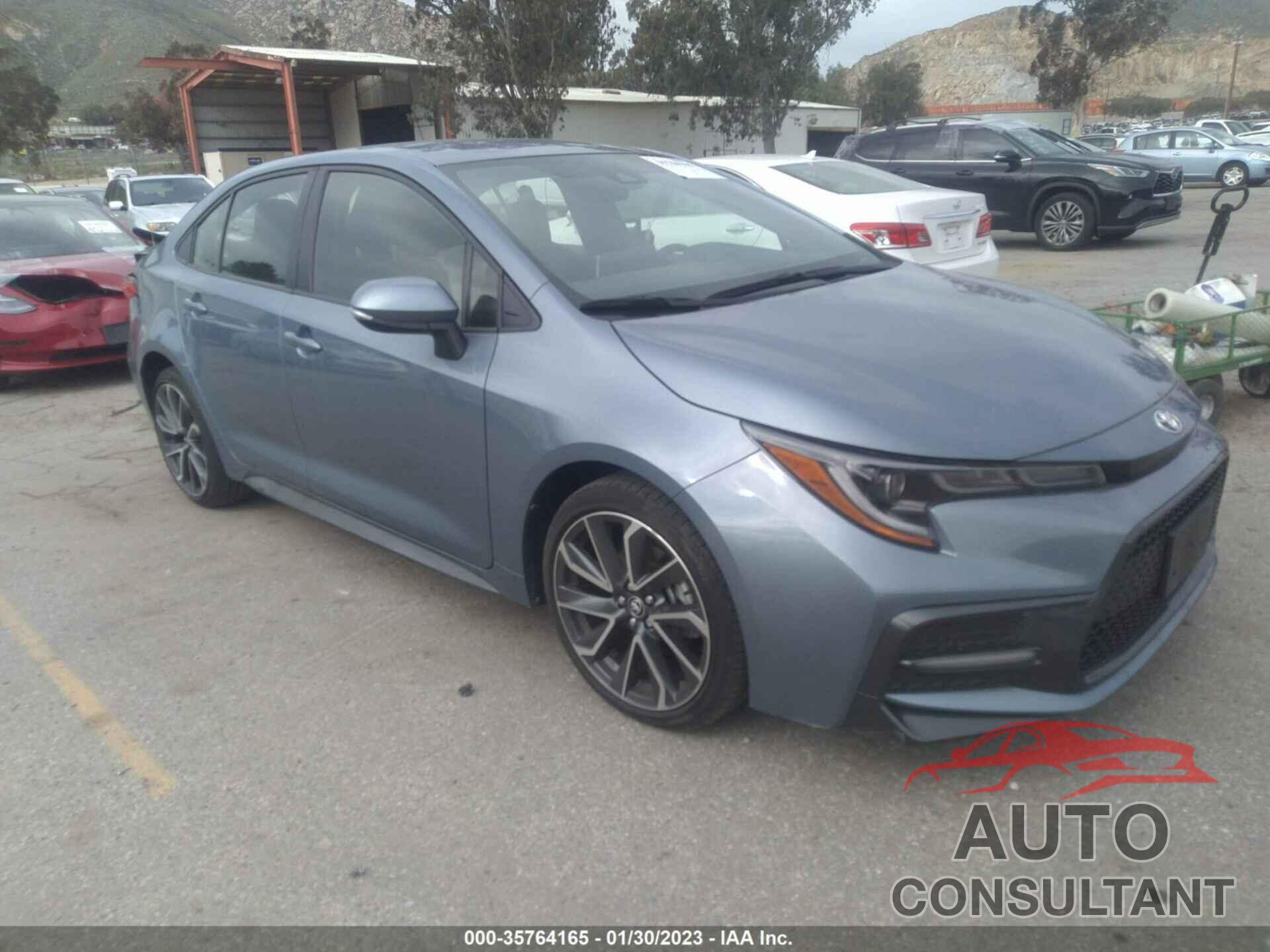 TOYOTA COROLLA 2021 - JTDS4MCE1MJ071686