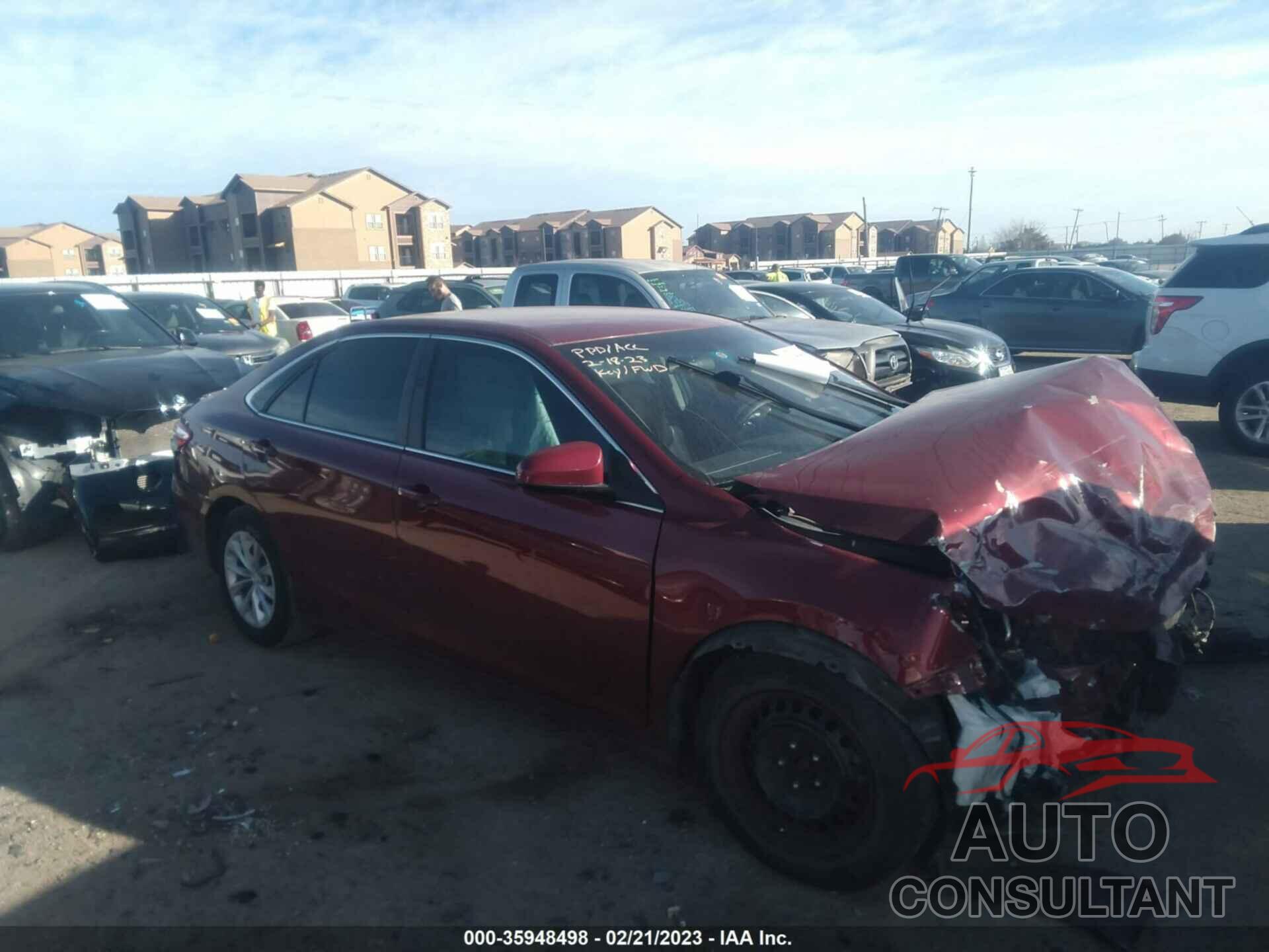 TOYOTA CAMRY 2017 - 4T1BF1FK1HU794741