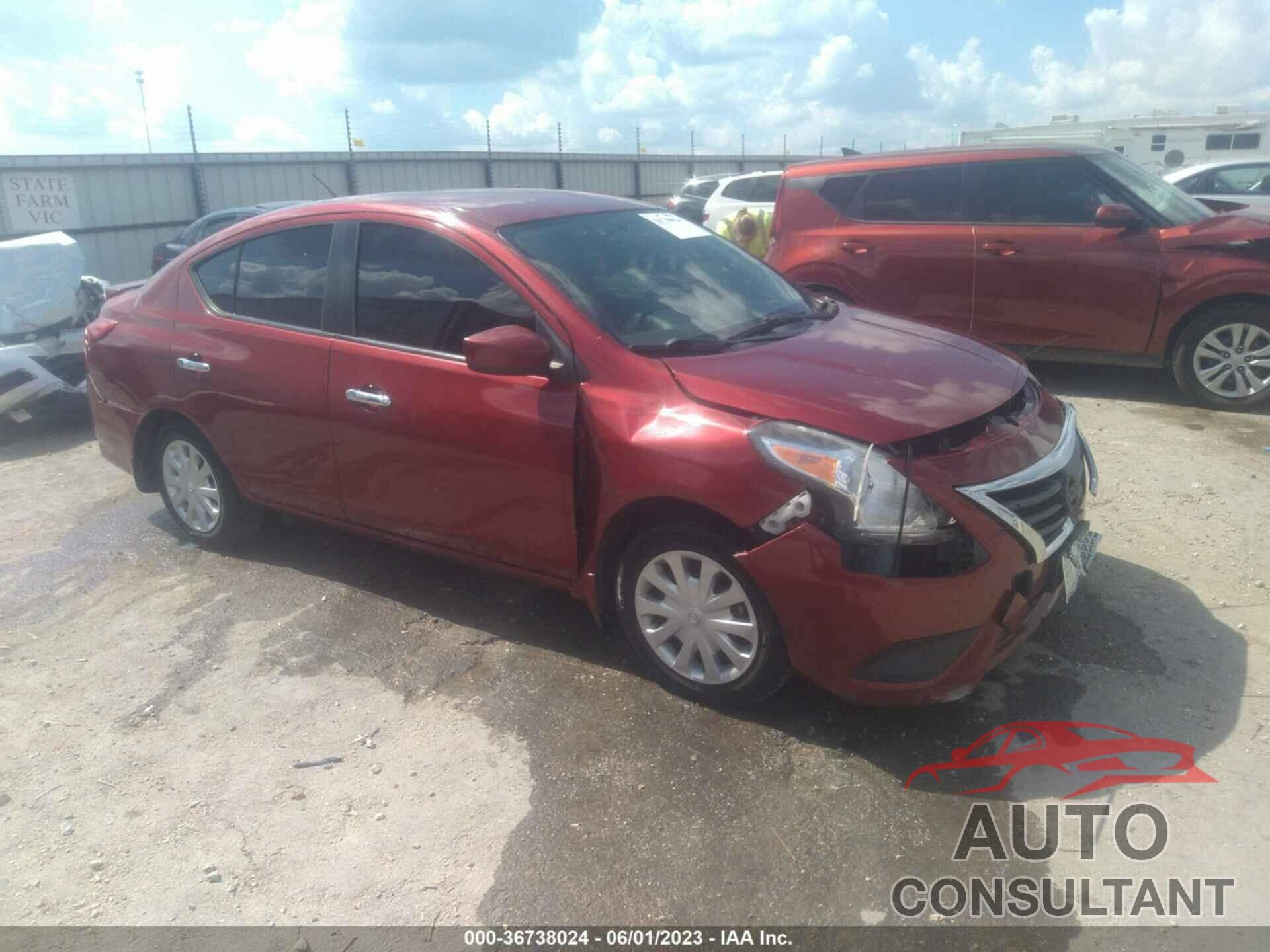 NISSAN VERSA 2016 - 3N1CN7AP1GL872724