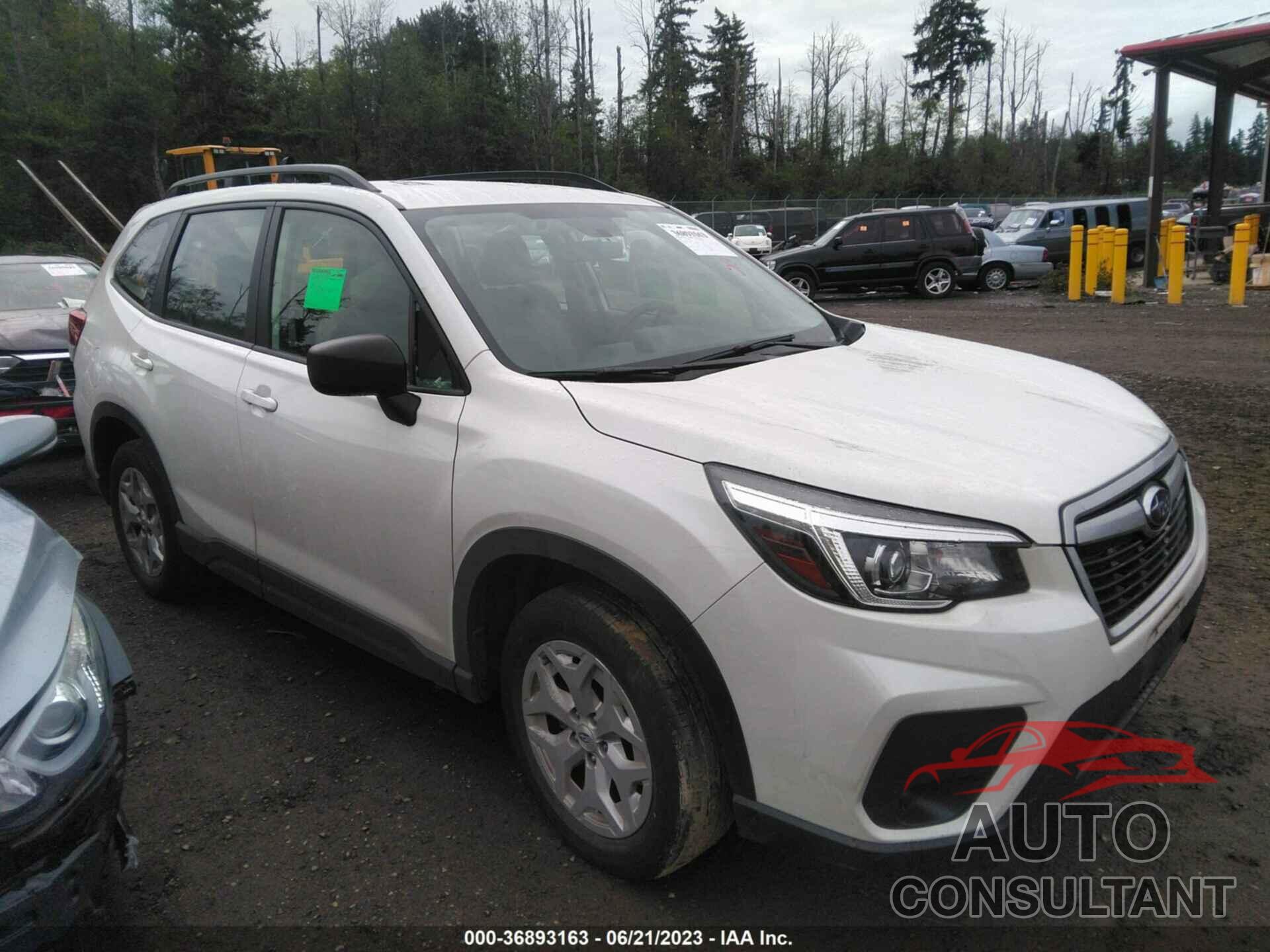 SUBARU FORESTER 2019 - JF2SKACC7KH594512