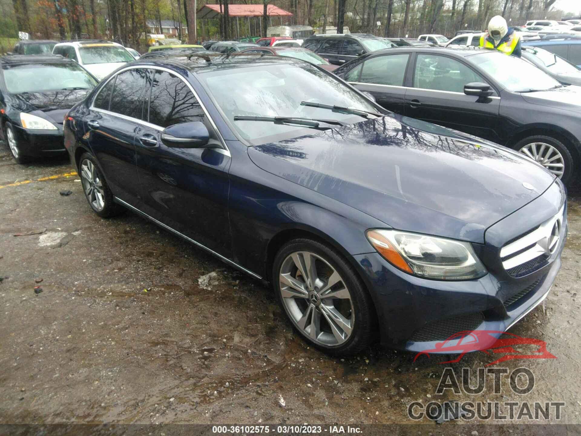 MERCEDES-BENZ C-CLASS 2017 - WDDWF4JBXHR292396