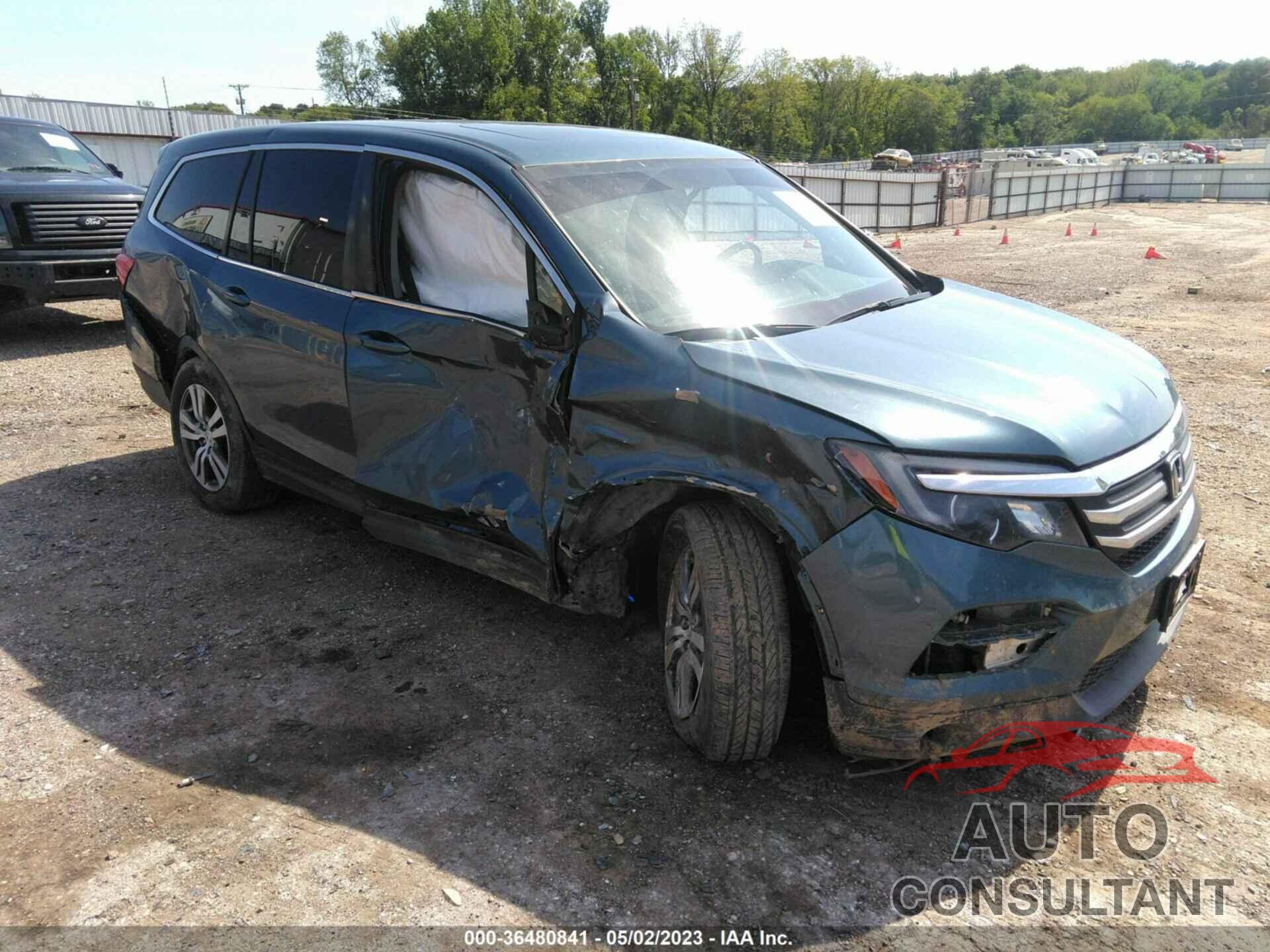 HONDA PILOT 2016 - 5FNYF5H74GB040593