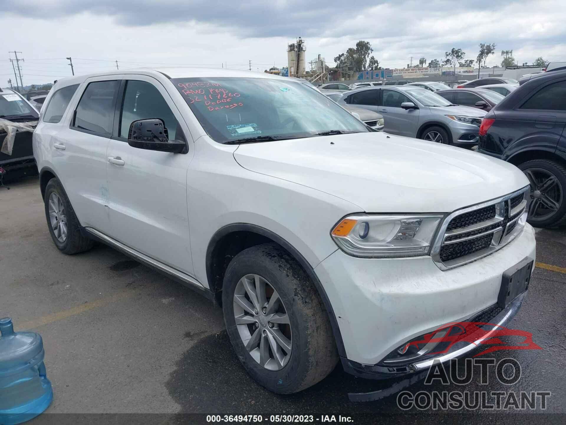 DODGE DURANGO 2017 - 1C4RDHAGXHC880950