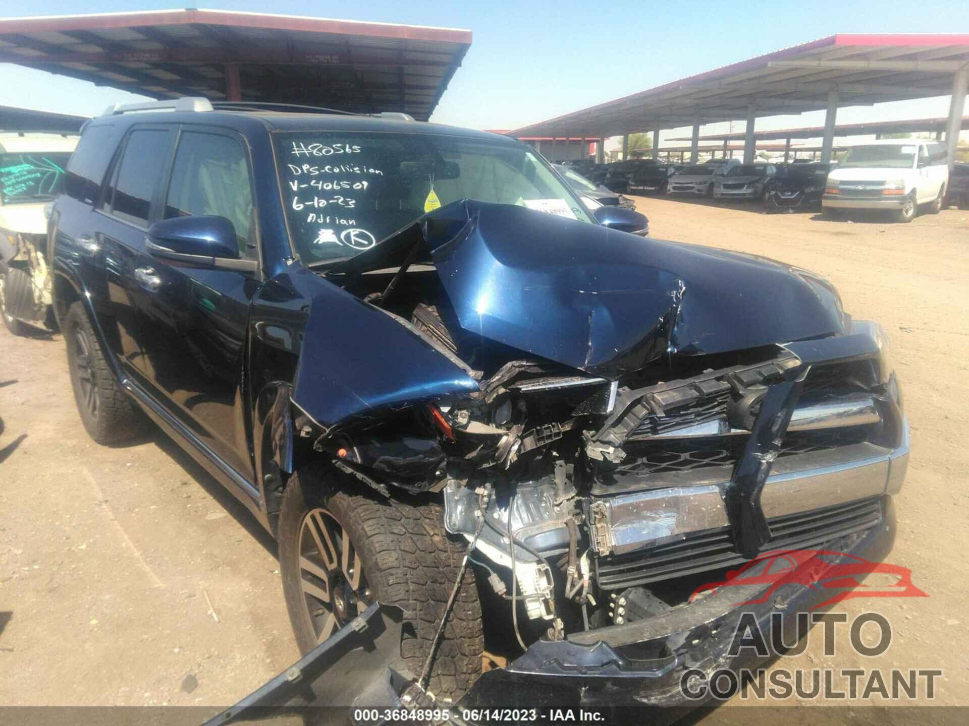 TOYOTA 4RUNNER 2016 - JTEBU5JR6G5406509