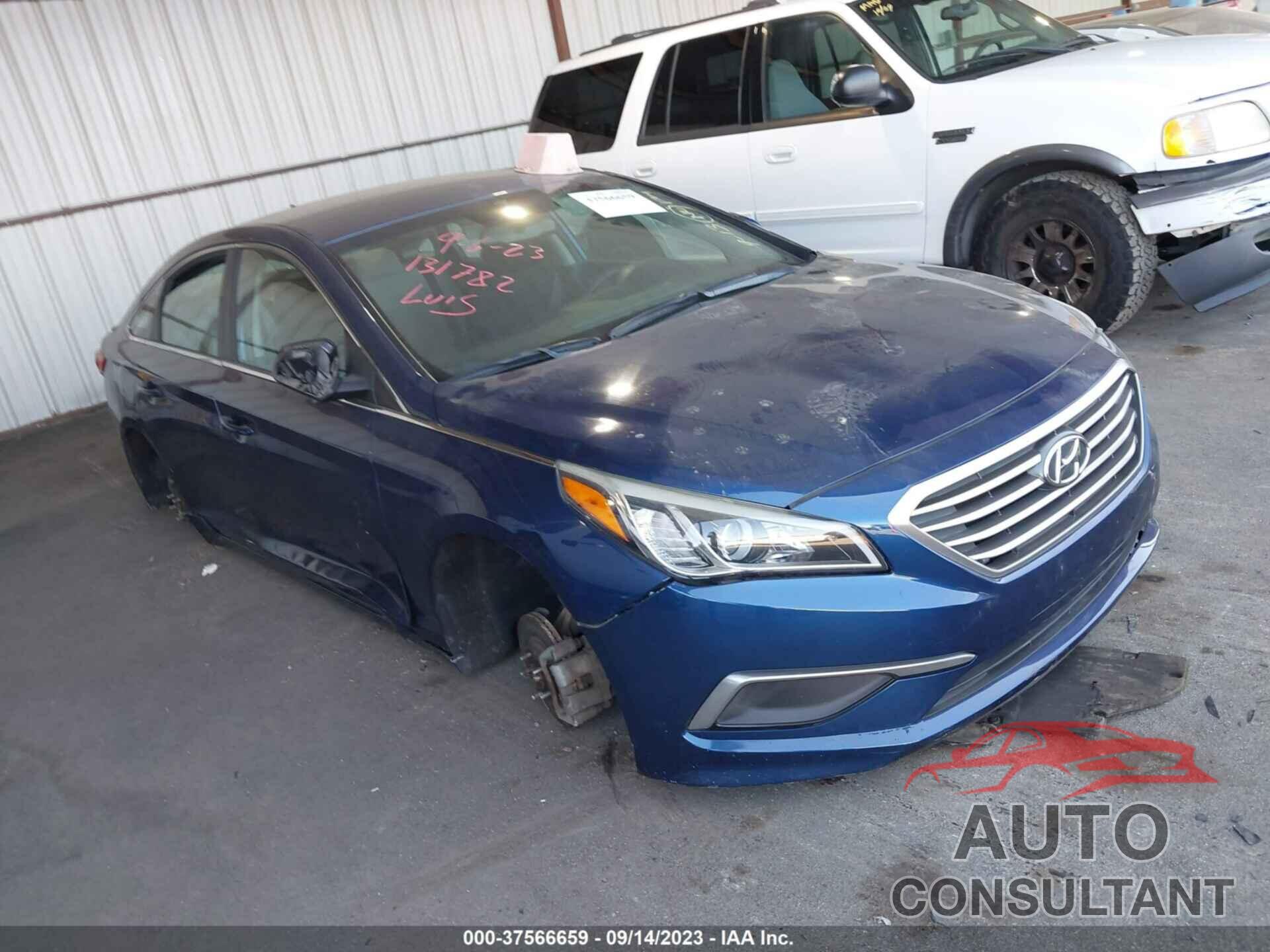 HYUNDAI SONATA 2016 - 5NPE24AFXGH285801