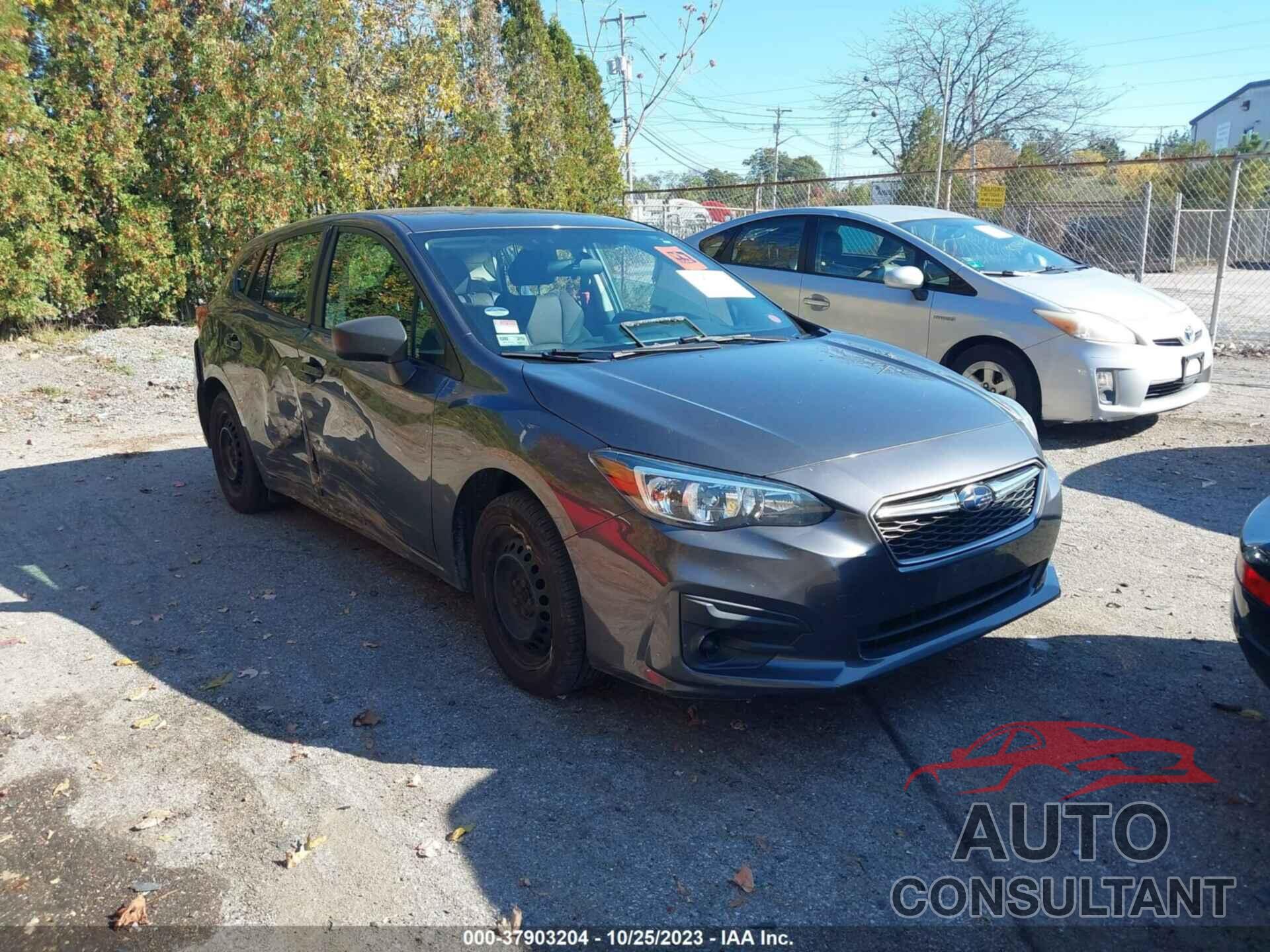 SUBARU IMPREZA 2018 - 4S3GTAA65J1708092