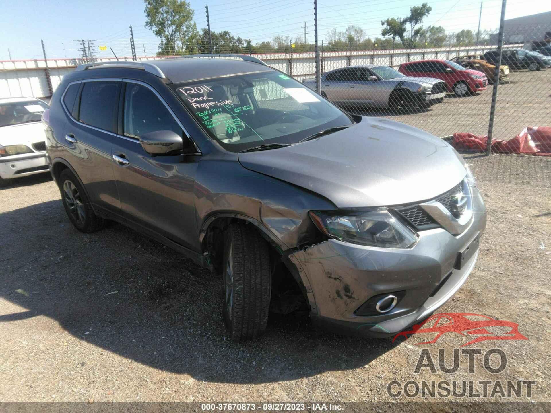 NISSAN ROGUE 2016 - JN8AT2MV1GW137974