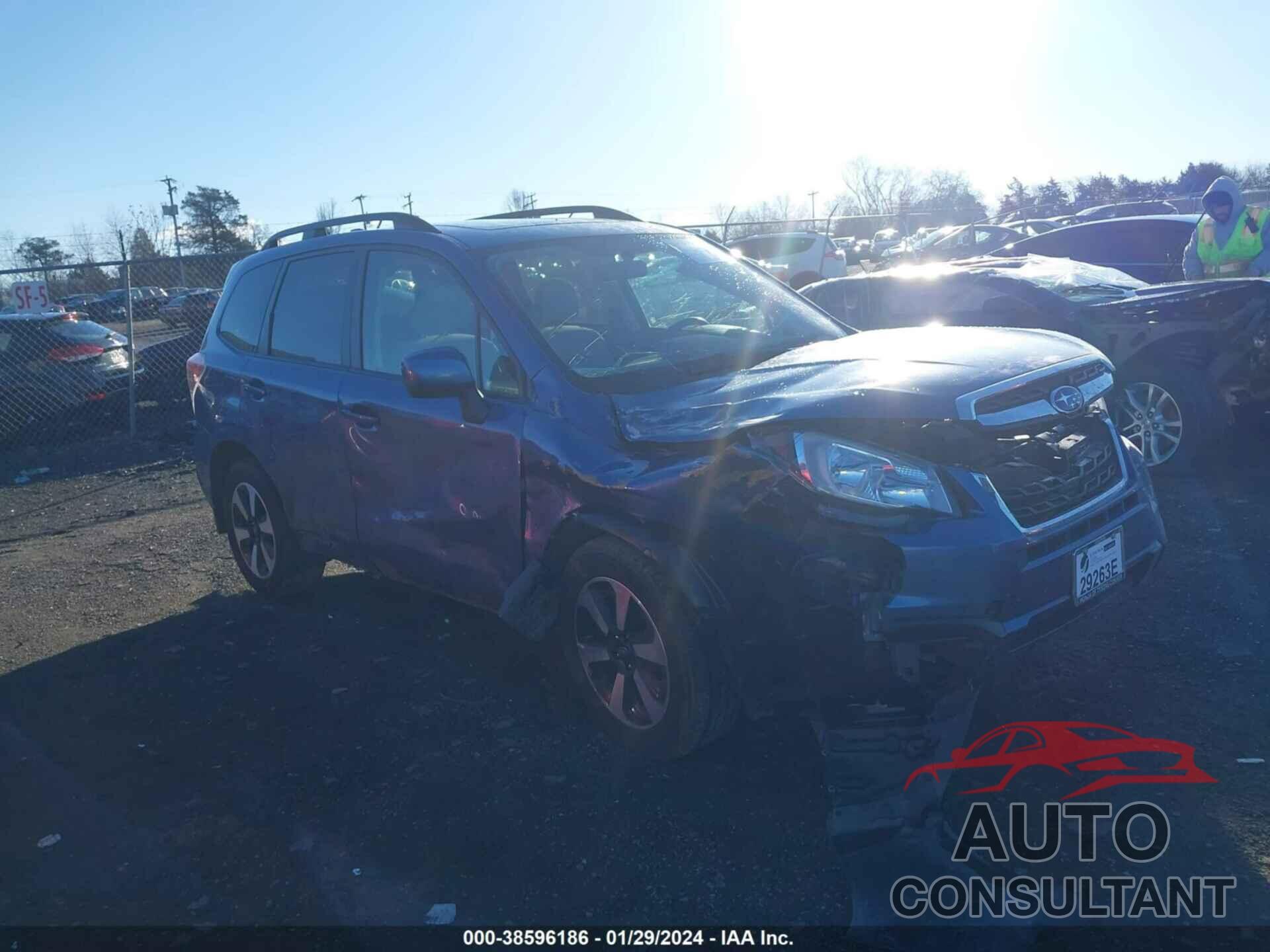 SUBARU FORESTER 2018 - JF2SJAECXJH523710